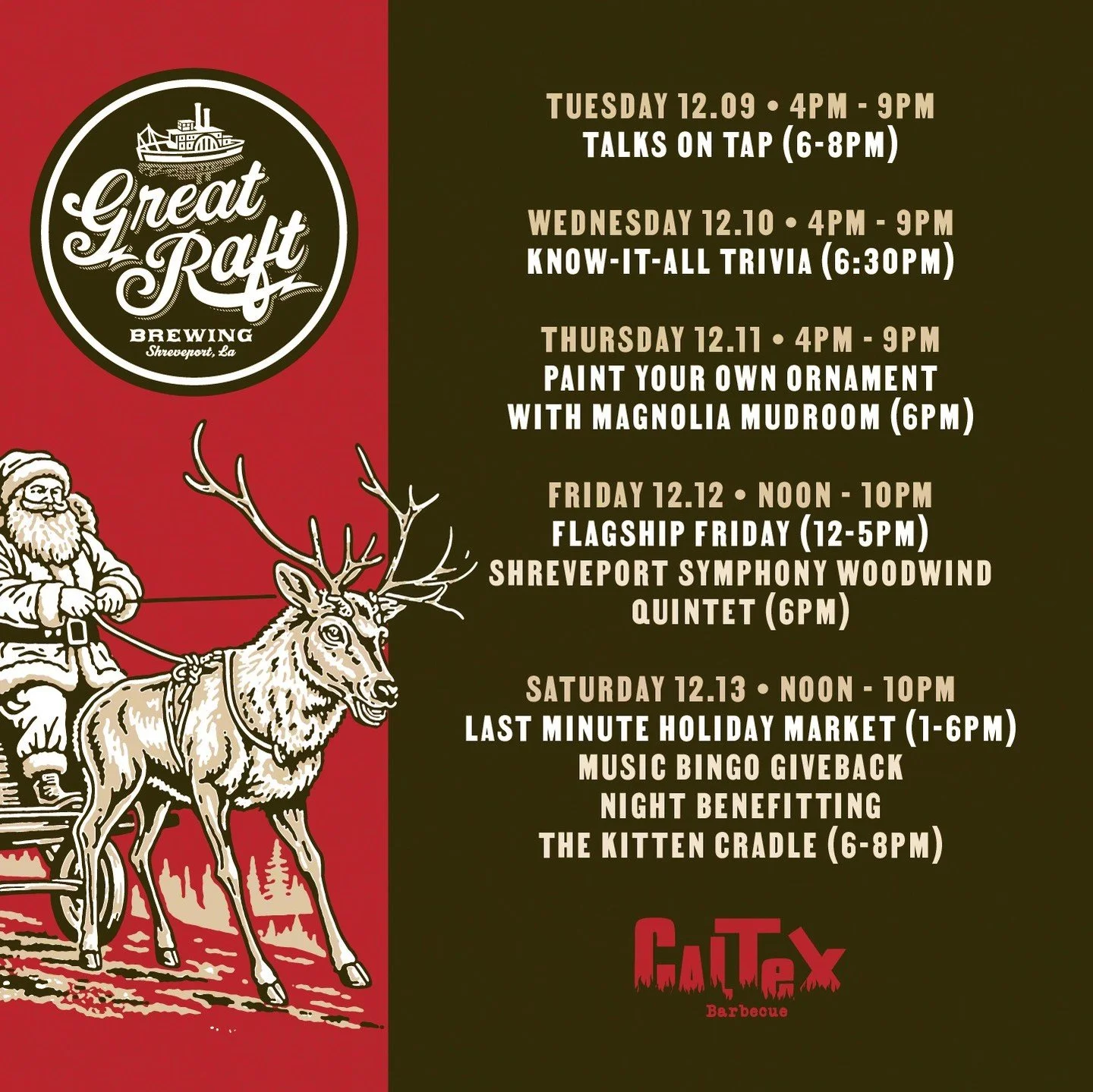 Oh what fun! 🎅✨ Here&rsquo;s what&rsquo;s brewing this week.