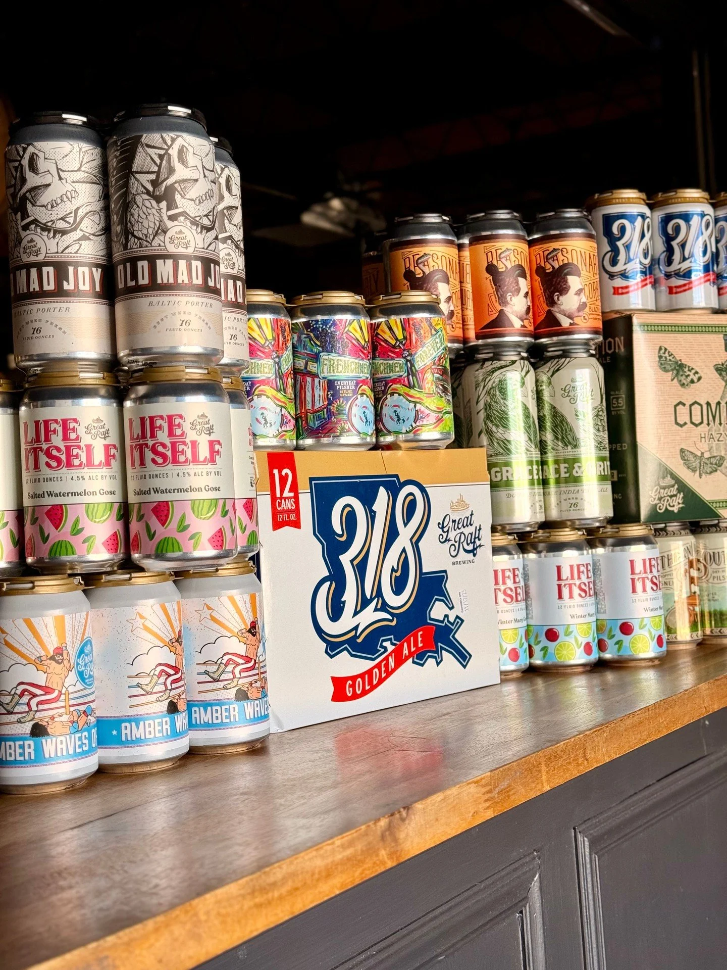 Happy New Year! 🎉
Dry January? We don&rsquo;t know her. 😉

Start 2026 the Great Raft way with 25% off all to-go beer 🍻

Yes, we&rsquo;re OPEN on New Year&rsquo;s Day.