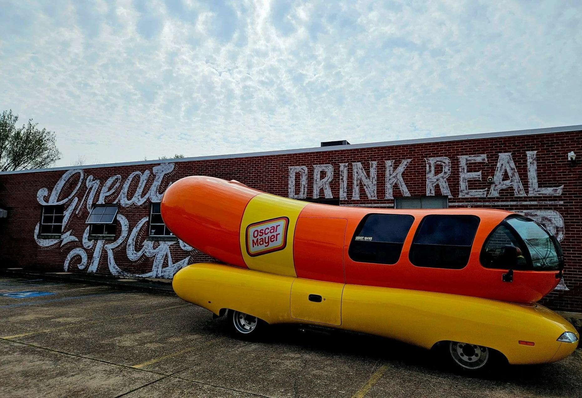Oscar Mayer Wienermobile on site til 3 pm. All ages. No tickets required. 

1251 Dalzell Street.