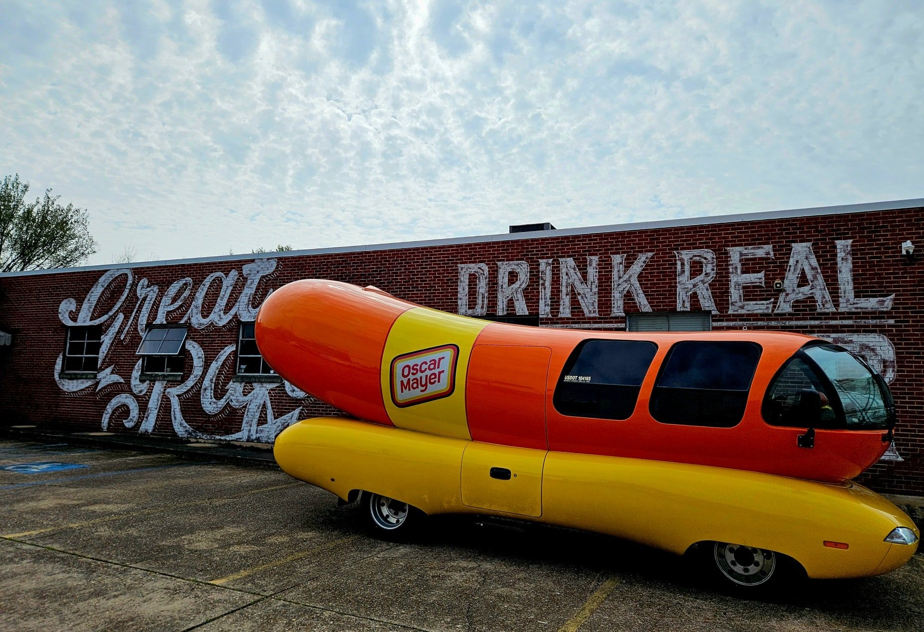 Oscar Mayer Wienermobile on site til 3 pm. All ages. No tickets required. 

1251 Dalzell Street.