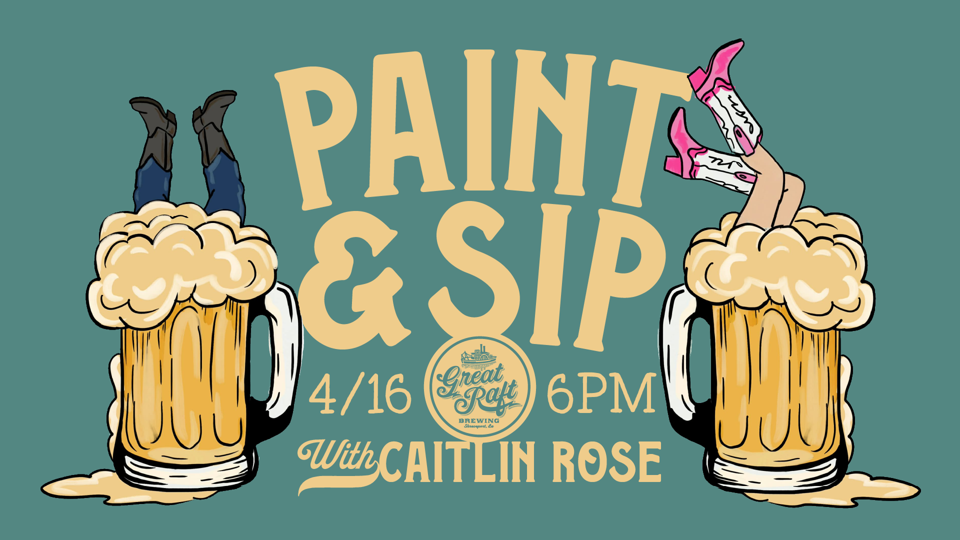Paint & Sip with Caitlin Rose