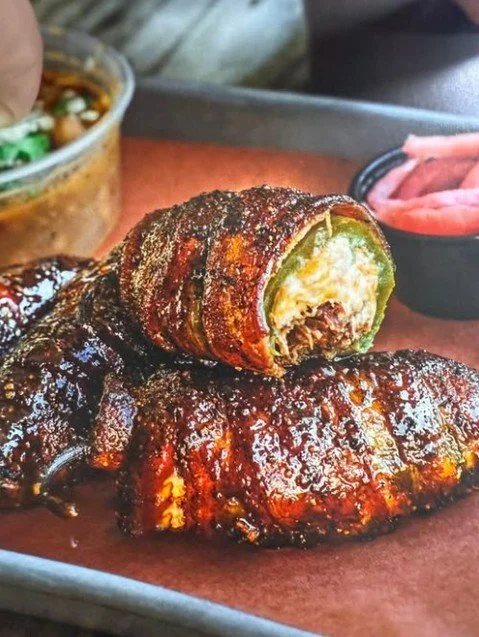 🔥 Texas Twinkies are BACK this week 🔥

The crew at @caltex_barbecue is bringing the smoke -- 

bacon-wrapped jalape&ntilde;os stuffed with brisket + cream cheese 🤤

Available at the brewery for a limited time&hellip;

get here before they&rsquo;re