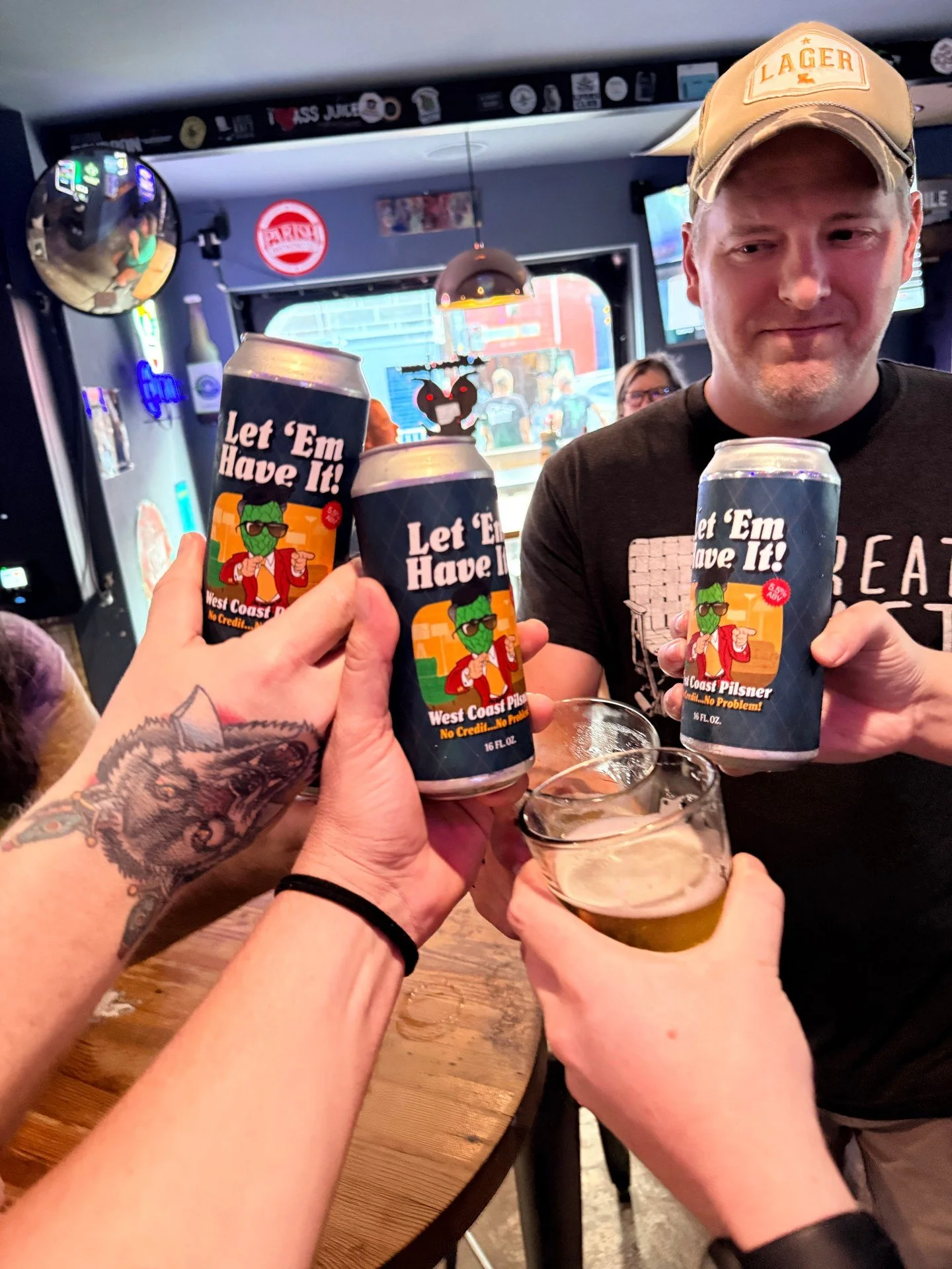 Have you found Let 'Em Have It yet? 🍻

The response to our newest collaboration with @brieuxcarre has been incredible. Thank y'all for showing this West Coast Pilsner so much love!

You can now find Let 'Em Have It at bars, restaurants, and retailer