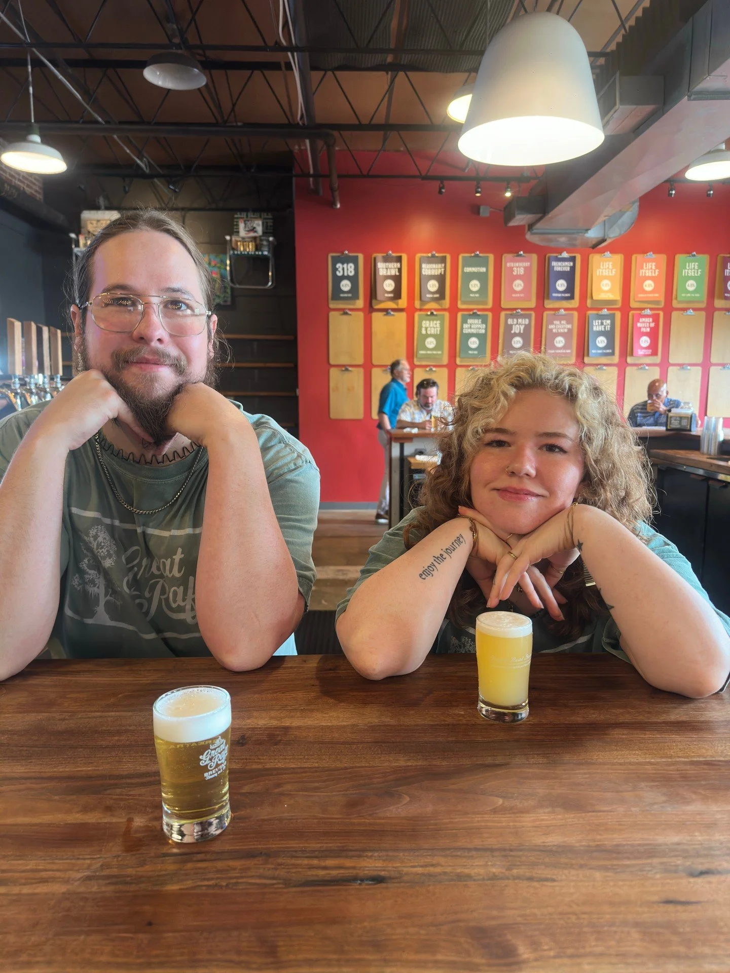Saturdays are for beers with your friends.