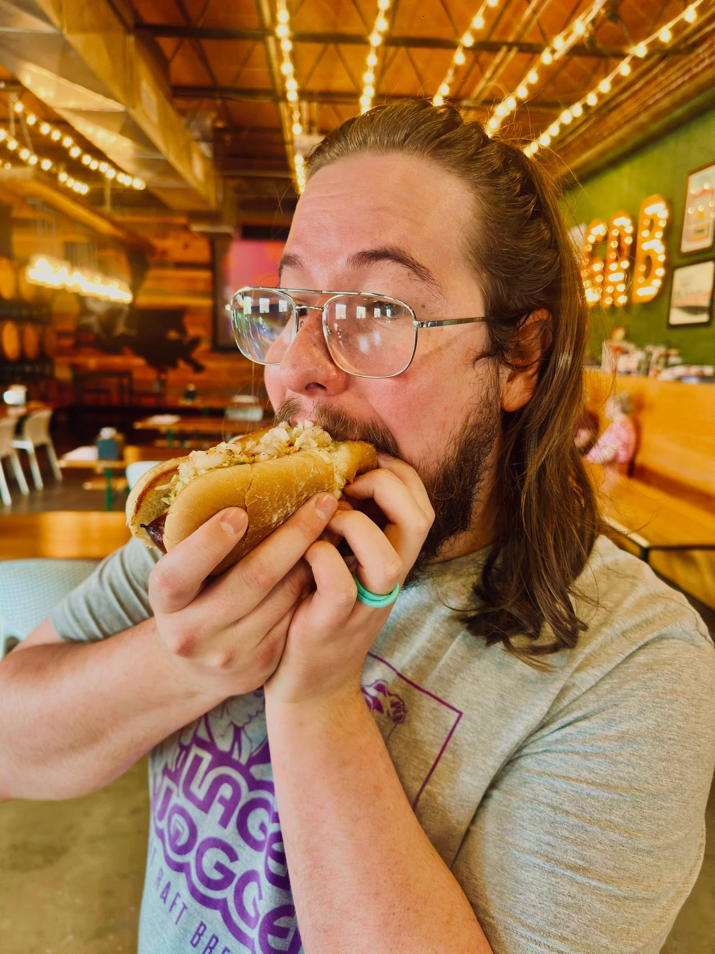 David's been holding it down at Great Raft a full year, and we're celebrating his workiversary this weekend!

The master of the slow pour will be behind the bar from 4-10PM Friday and Saturday so come in, wish him a happy workiversary, call him Big D