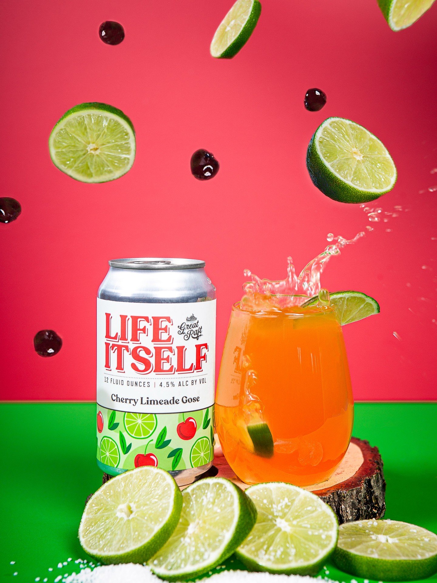All the sweet cherry and tart lime taste of a drive-through classic in one delicious can.

Life Itself gose is a traditional German-style wheat beer brewed with coriander and salt. It&rsquo;s slightly tart and insanely refreshing, with a bright citru
