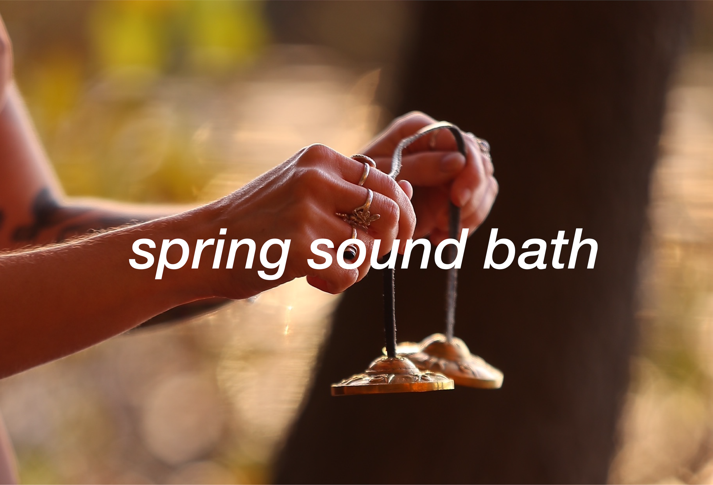 Spring Sound Bath with Elizabeth