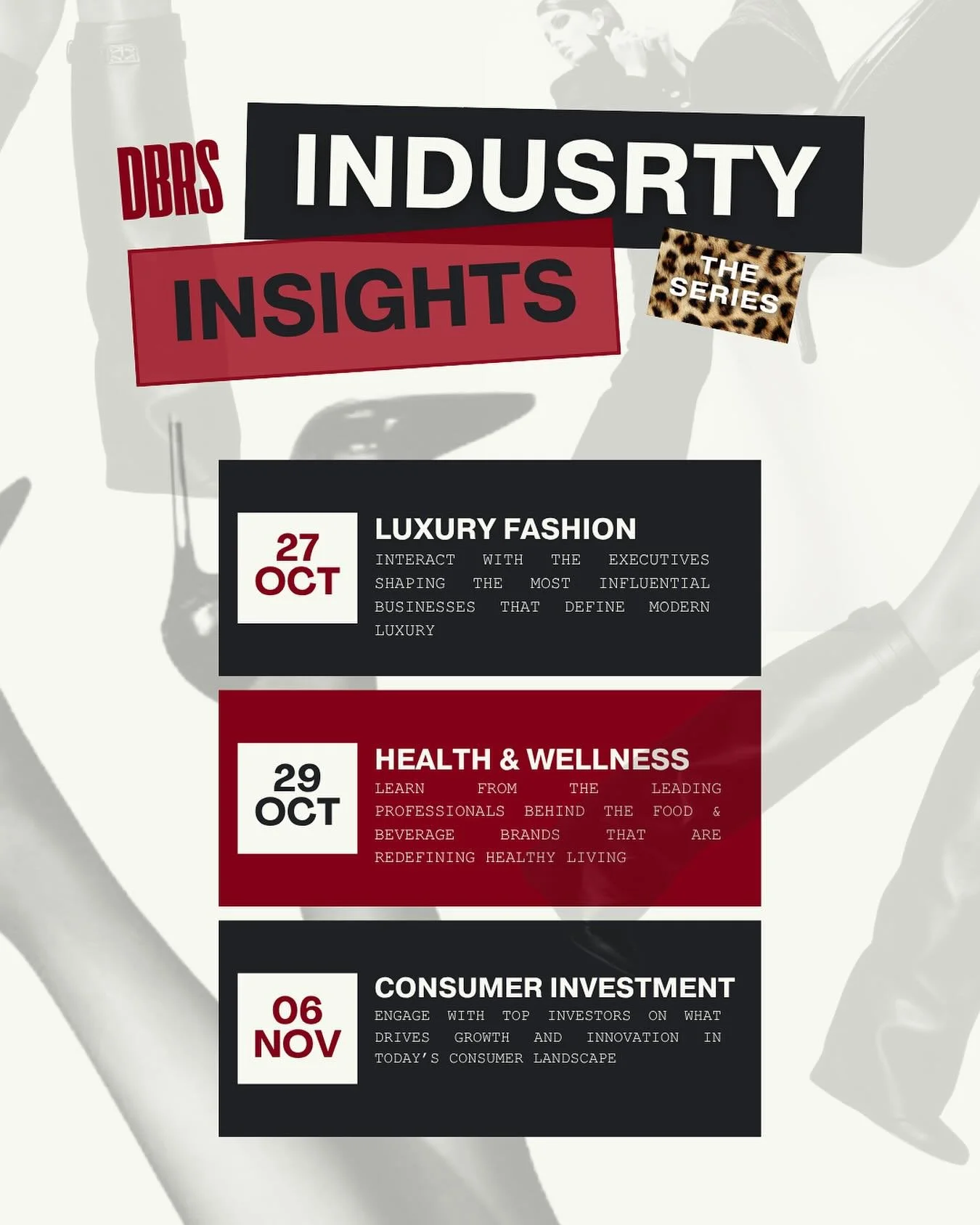 Mark your calendars because our Industry Insights Series is coming up! Register now with the link in our bio 💌