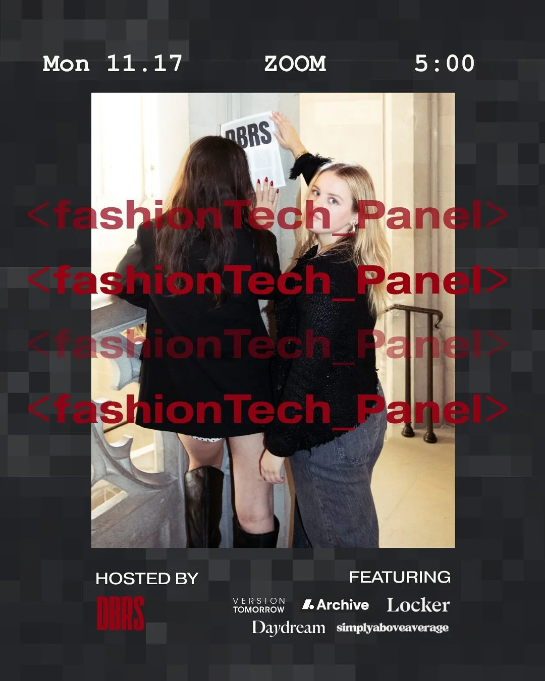 Our Fashion Tech week is continuing! After an amazing @shopmy event yesterday, we have our Fashion Teach Panel this upcoming Monday on Zoom. Join us for a lively conversation with current groundbreakers in the fashion and tech space 👩🏼&zwj;💻💌 Mak