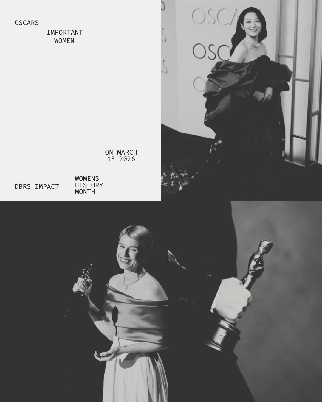 Celebrating Women&rsquo;s History Month with a closer look at the iconic women behind this year&rsquo;s Oscars, and the impact they&rsquo;re making on and off the screen.