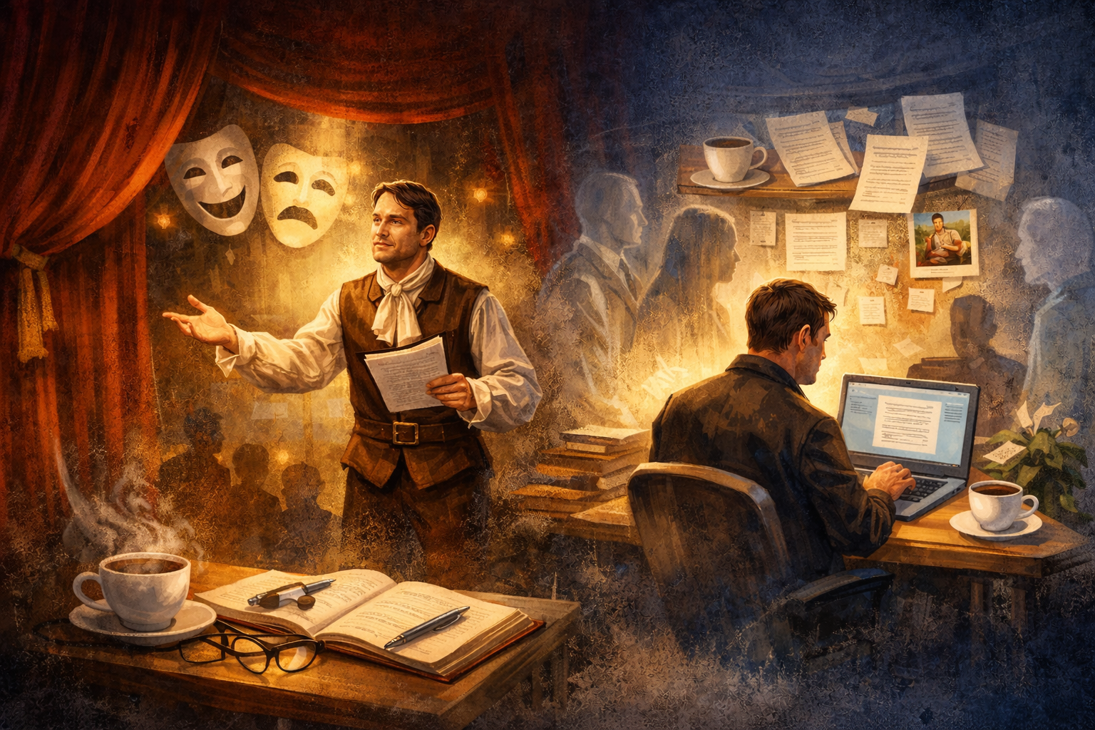 How Stage Acting Prepared Me for Ghostwriting Work