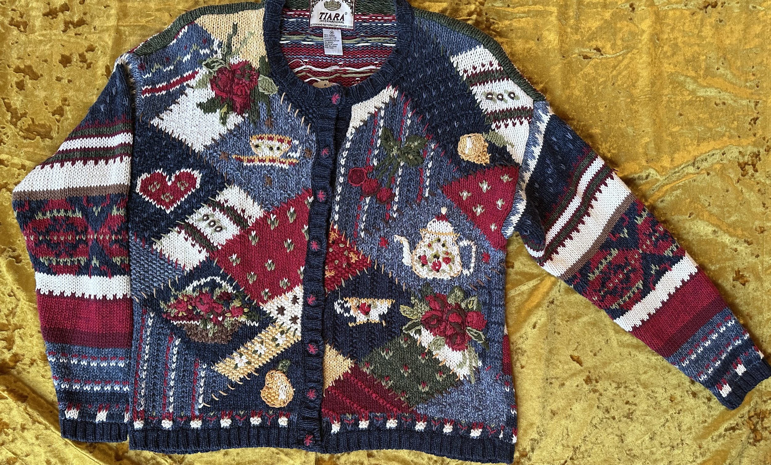 Knit Tea Party Sweater