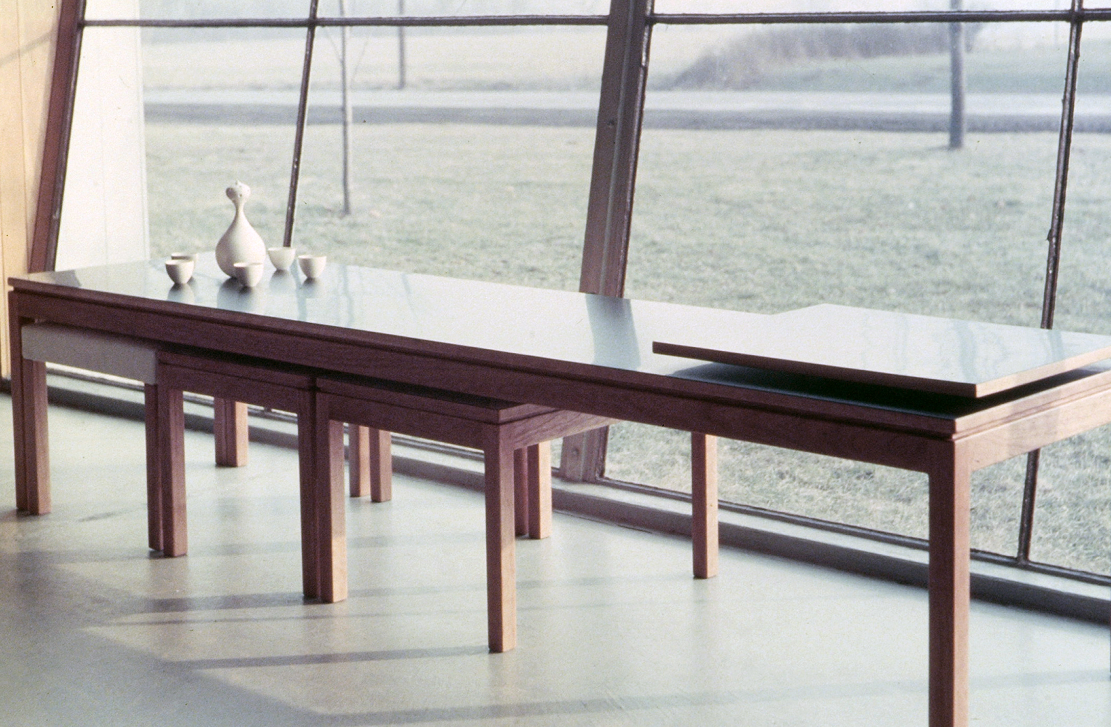 Custom table built by Arden Riddle