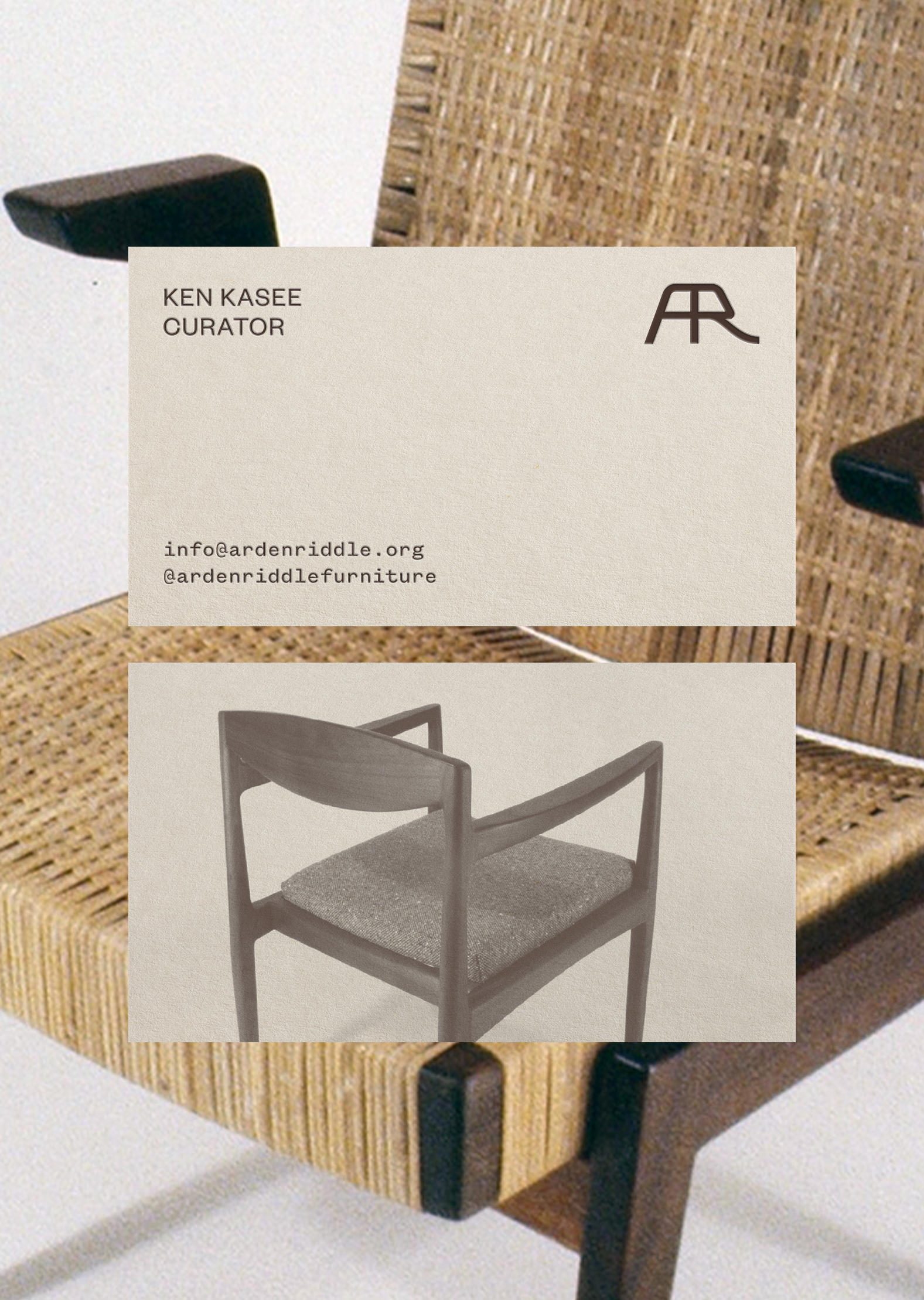 Business card design for the Arden Riddle Foundation by Reference