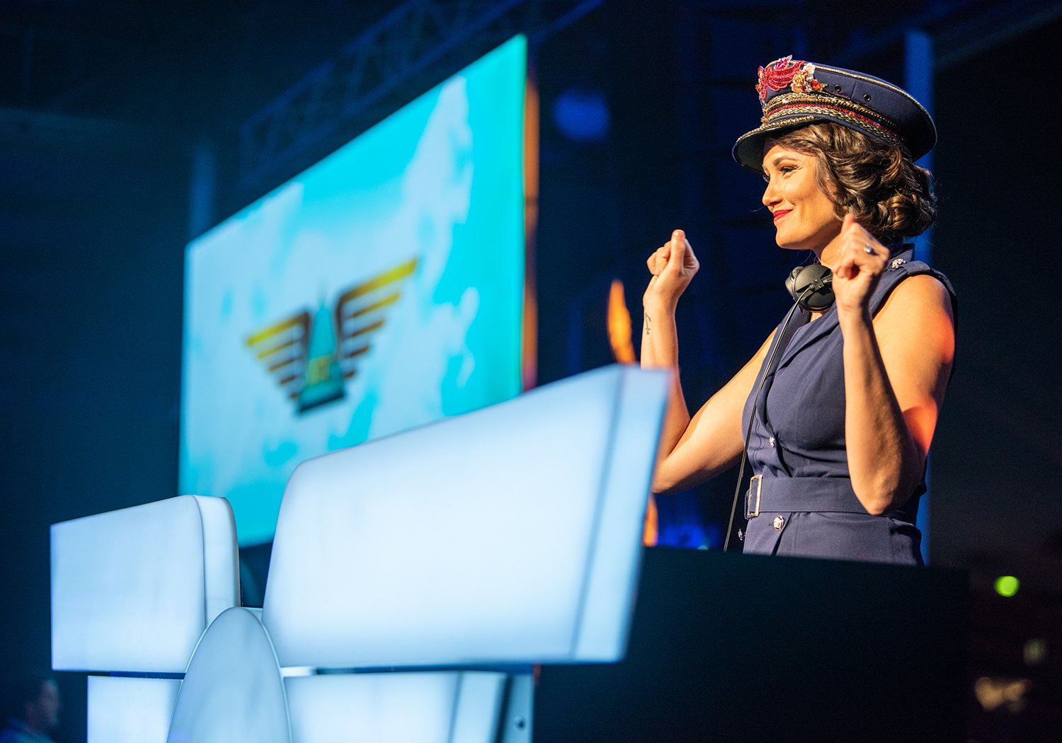 Jet Base Hangar Event, MC