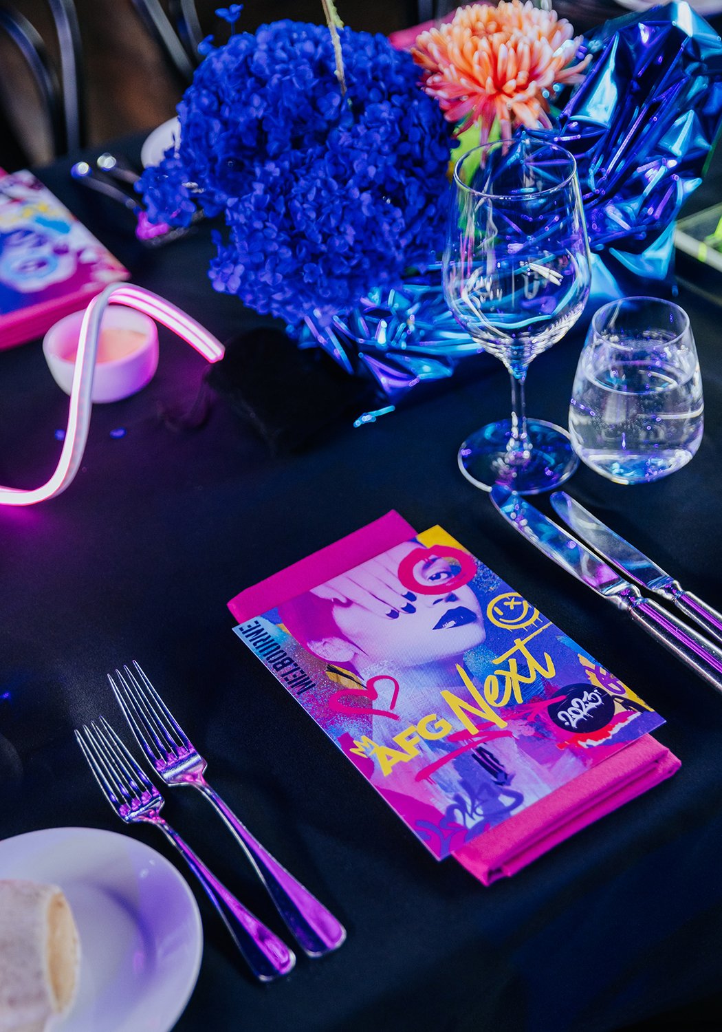 Punk Underground Warehouse Party, Menu Design