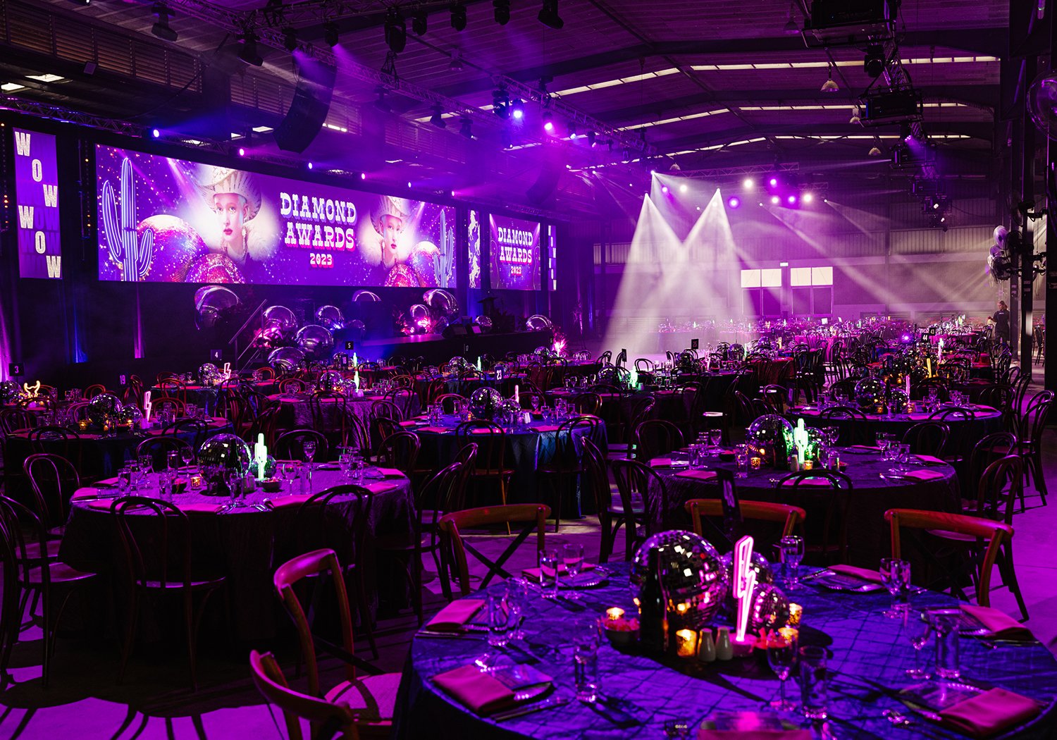 Disco Rodeo, Event Styling