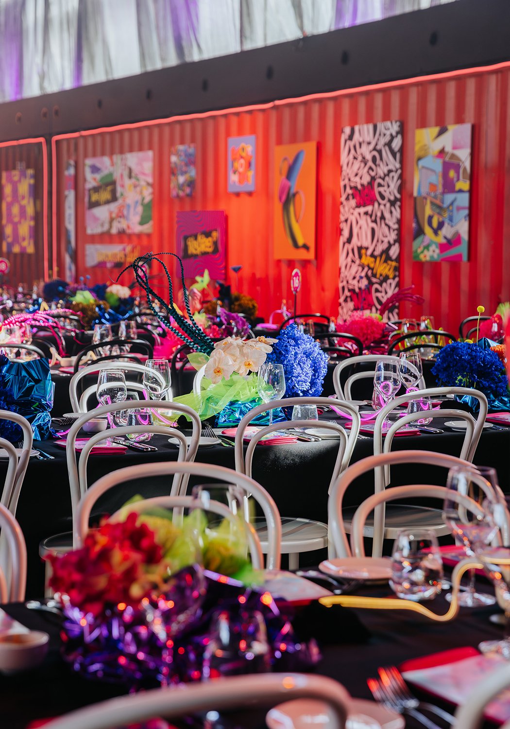 Punk Underground Warehouse Party, Room Styling