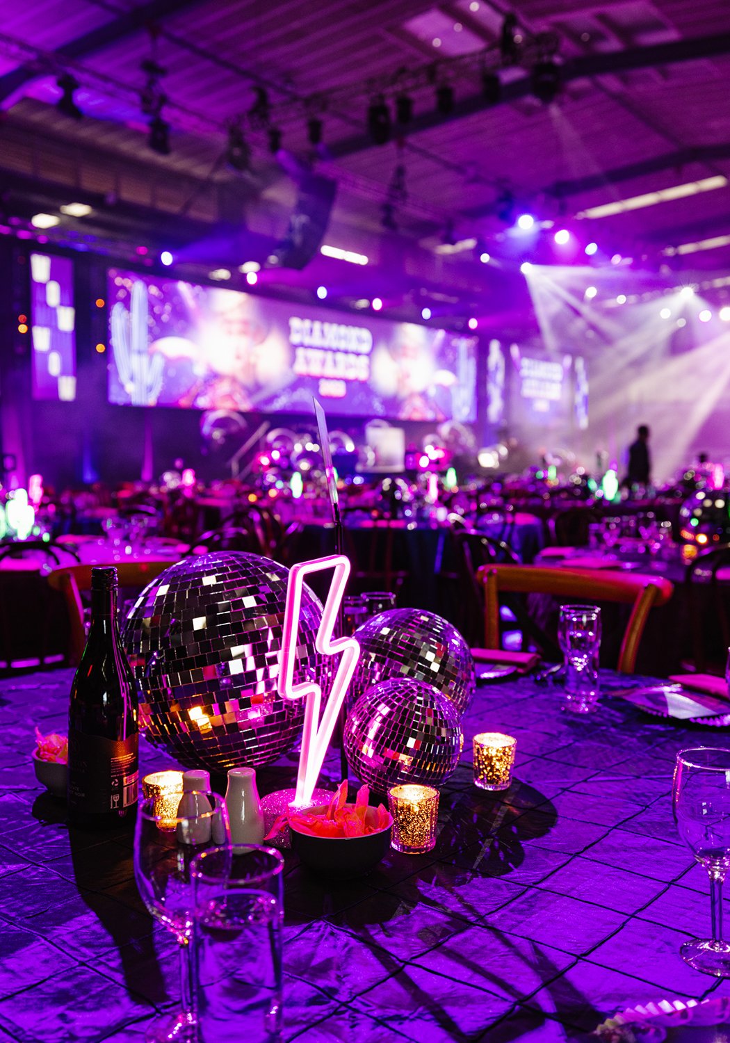 Disco Rodeo, Event Styling