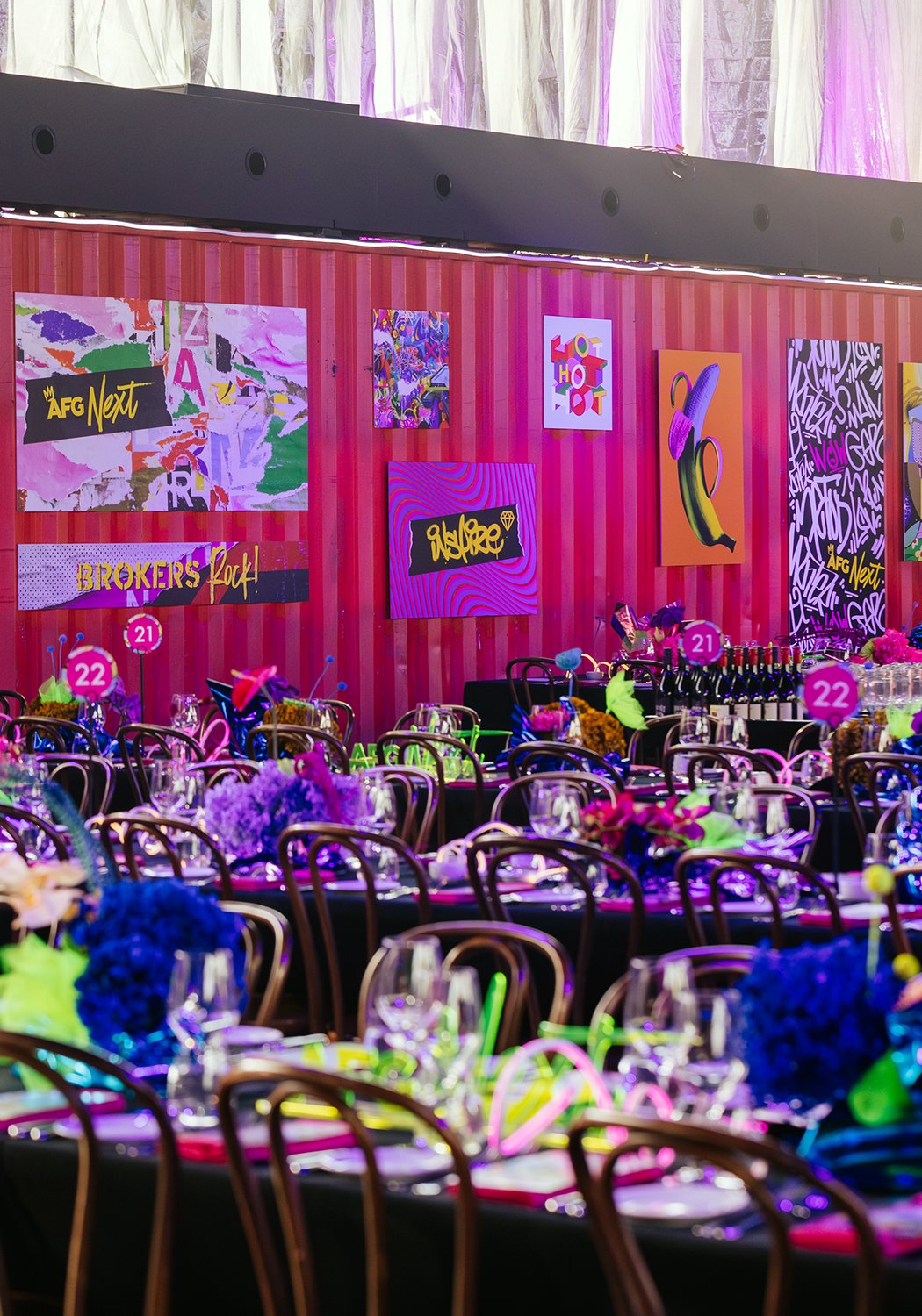 Punk Underground Warehouse Party, Room Styling