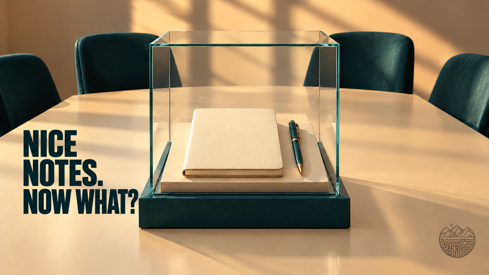 If your meeting notes have no owner, you wrote a souvenir.