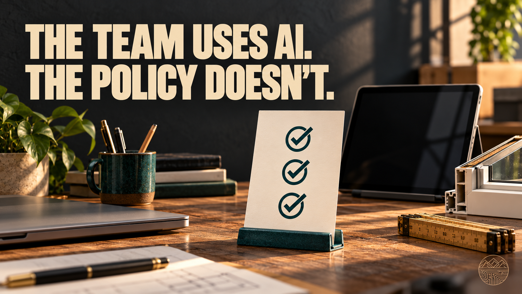 Your team already uses AI. The policy hasn’t met them yet.