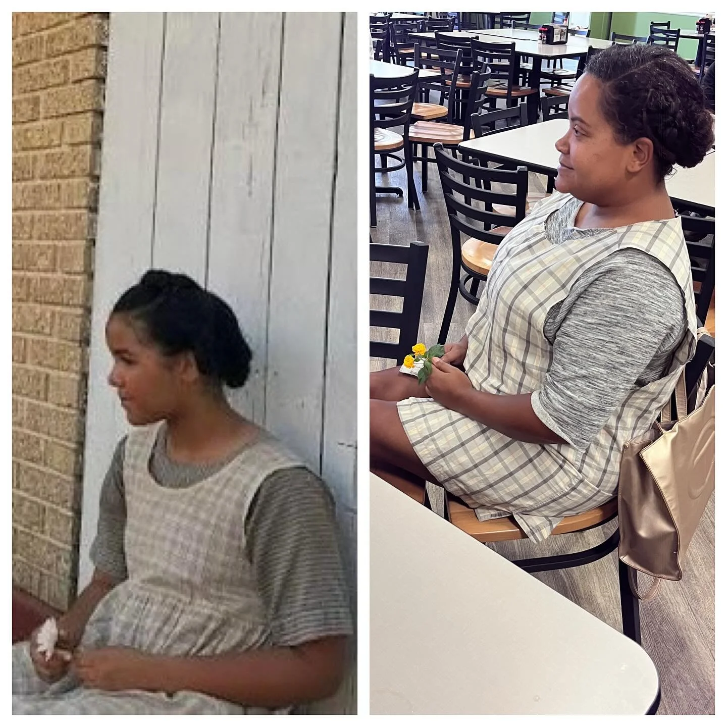 We love to see it!!!! Great costume @megandoesnola !!!! Nailed @aadyn_encalarde &lsquo;s #Sinners look!!! #HalloweenCostumes #AadynEncalarde #SinnersMovie