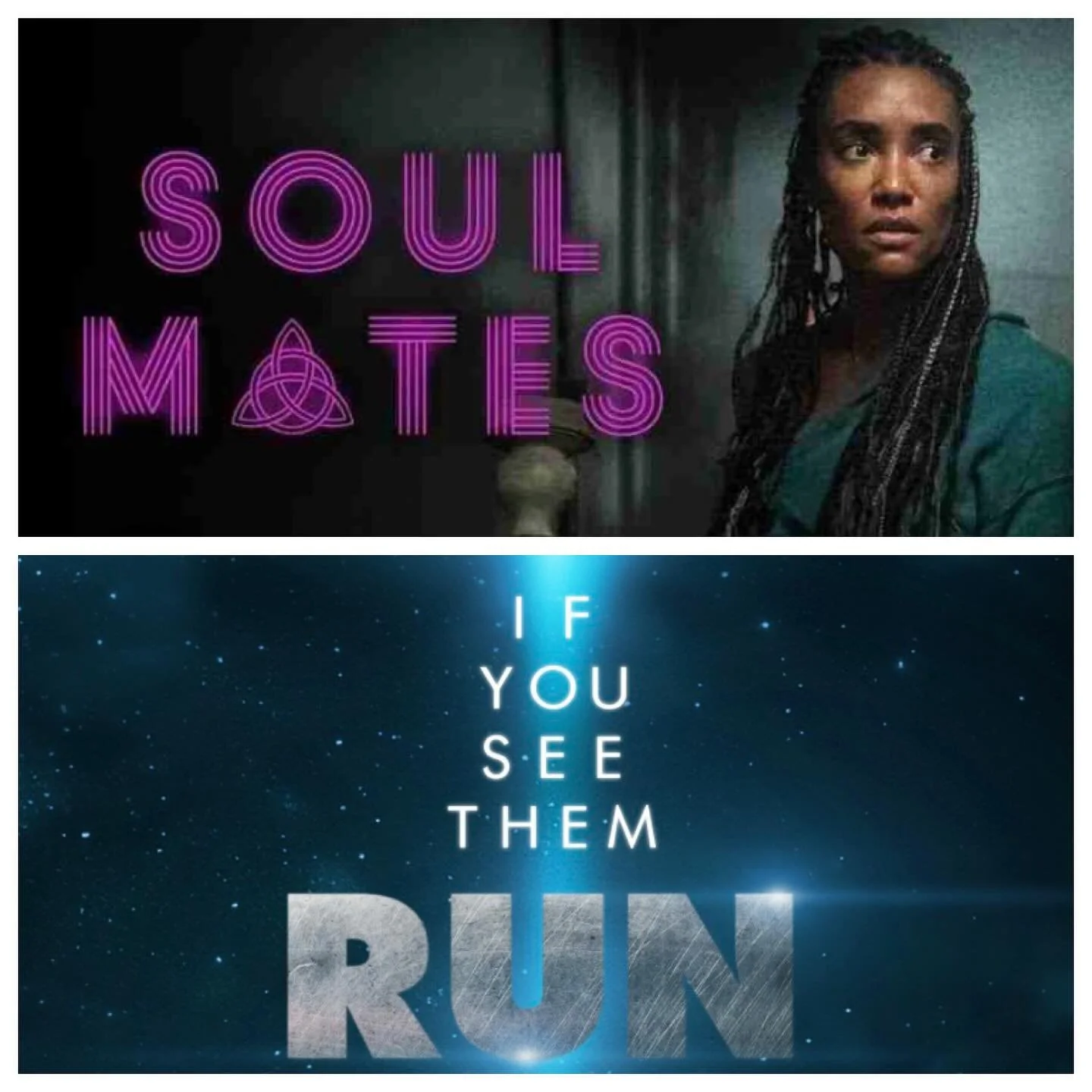 Wrapping up the week of spooky movie recommendations with two of my favs starring @annieilonzeh - catch @soulmates.movie on #BETPlus and @runofficialmovie on #Tubi !!!! #ScaryMovies #AnnieIlonzeh