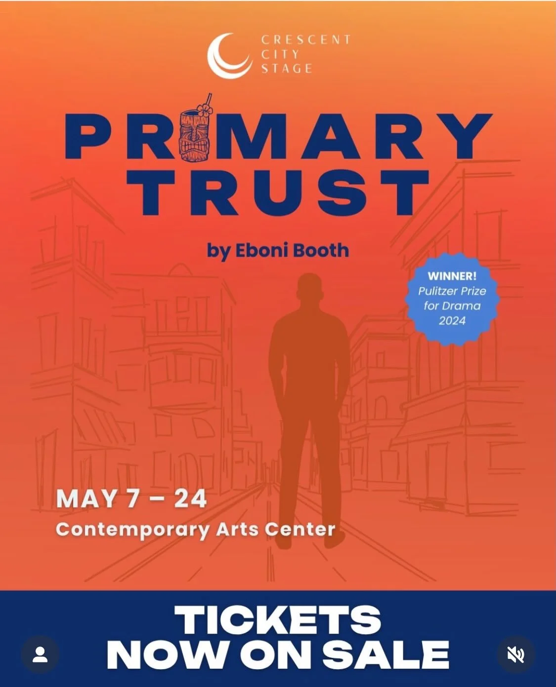 Opening night!
Congrats @j_nicolecollins and everyone at @crescentcitystage !!!! Sending all the well wishes for a great run of Primary Trust 🎉🎉🎉 #Theatre #PrimaryTrust #CrescentCityStage