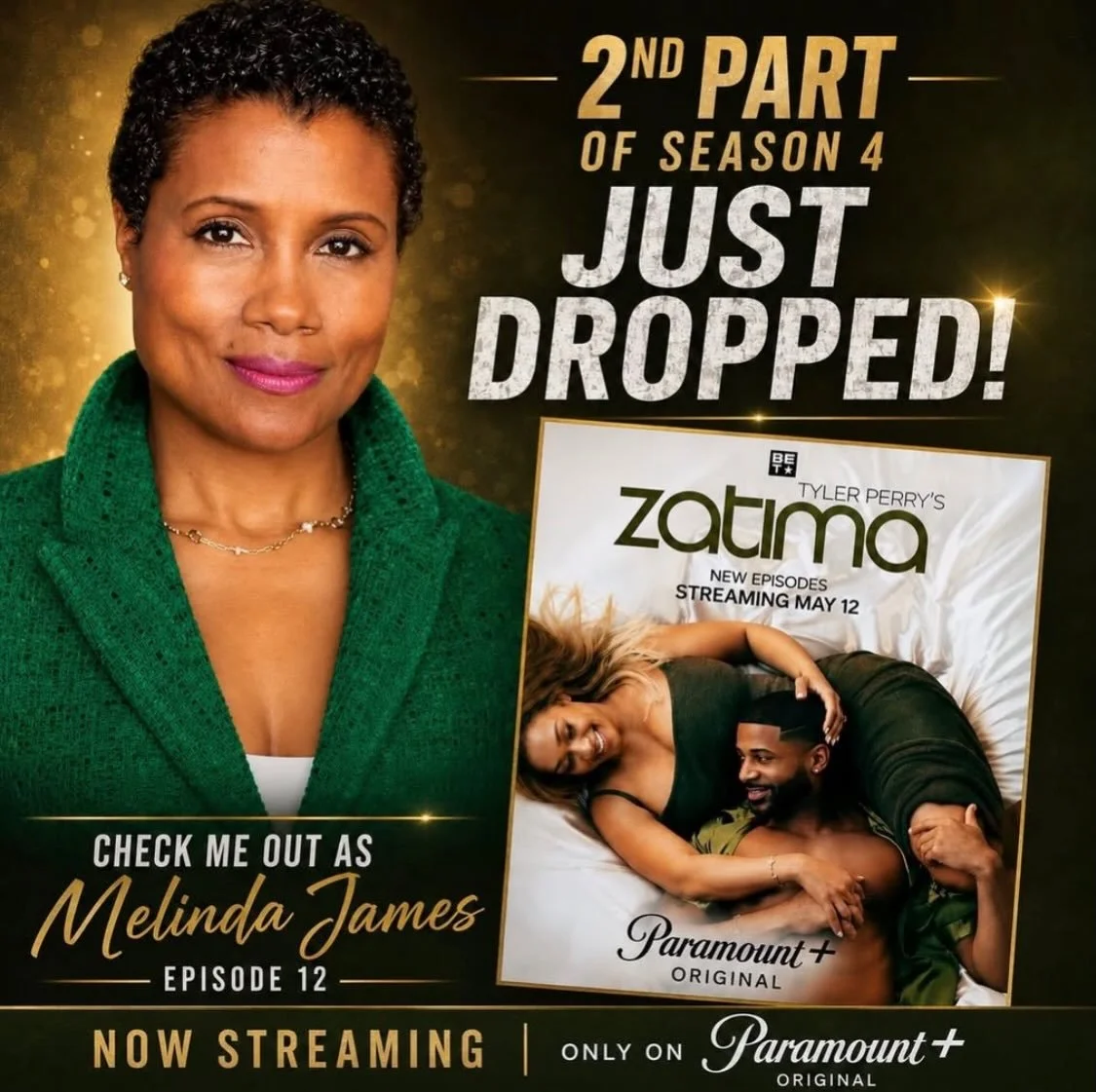 Is Melinda going to remove Connie&rsquo;s kids?!! Tune in to the latest drop of #Zatima episodes on #ParamountPlus featuring Janora McDuffie!