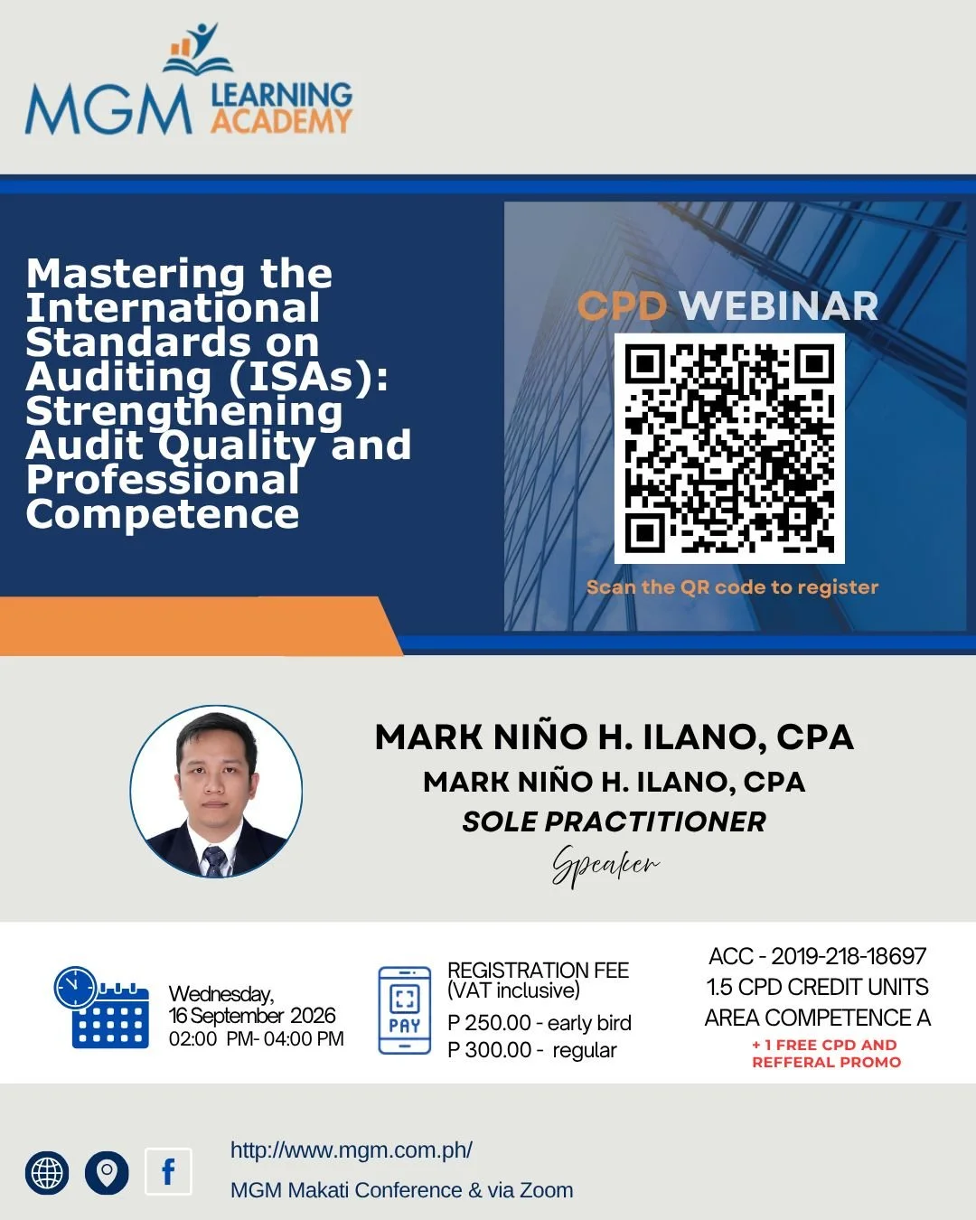 Mastering the International Standards on Auditing (ISAs): Strengthening Audit Quality and Professional Competence