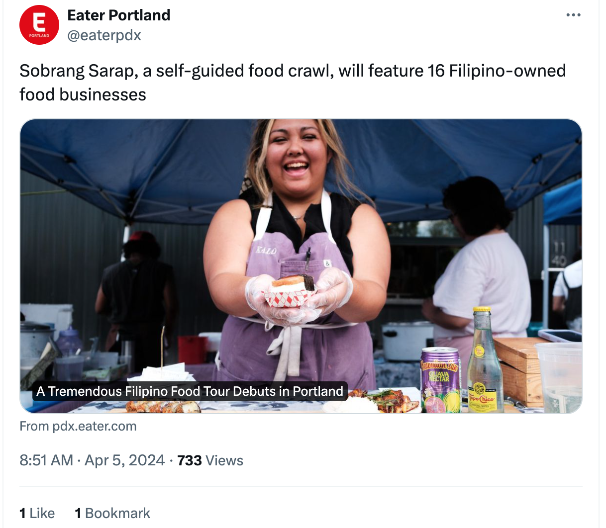 Eater PDX on X