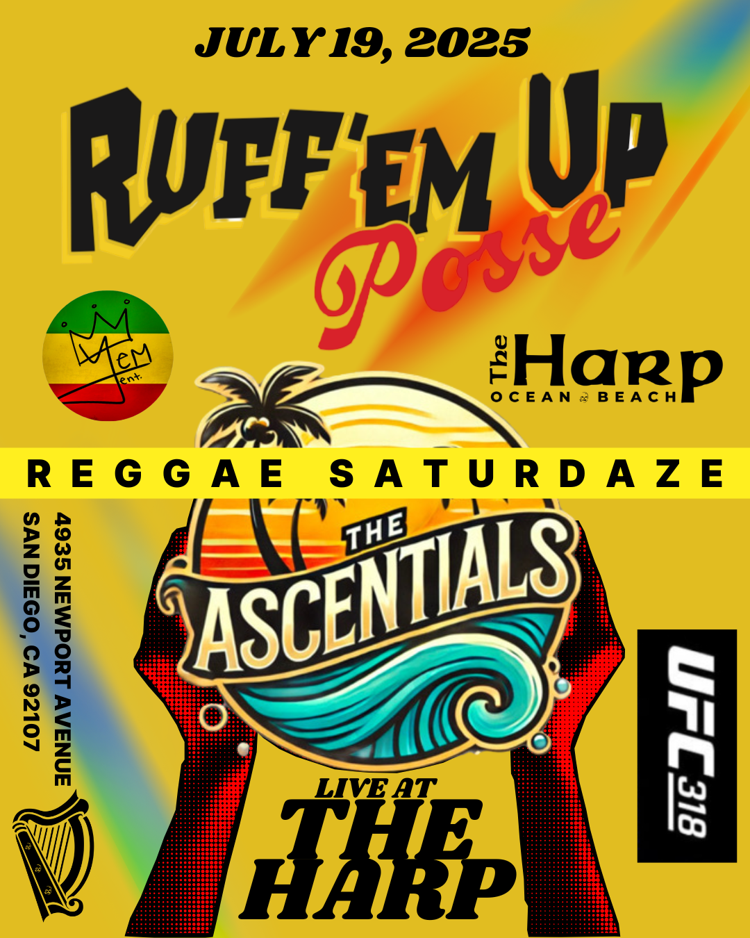 YEM Entertainment Presents Reggae Saturdaze