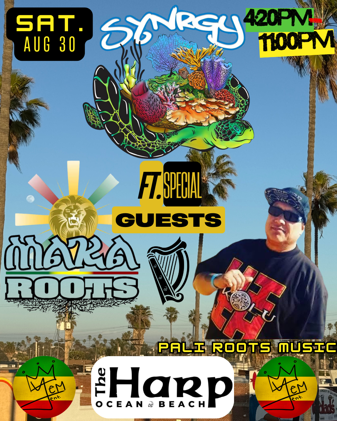 YEM Entertainment Presents Reggae Saturdaze