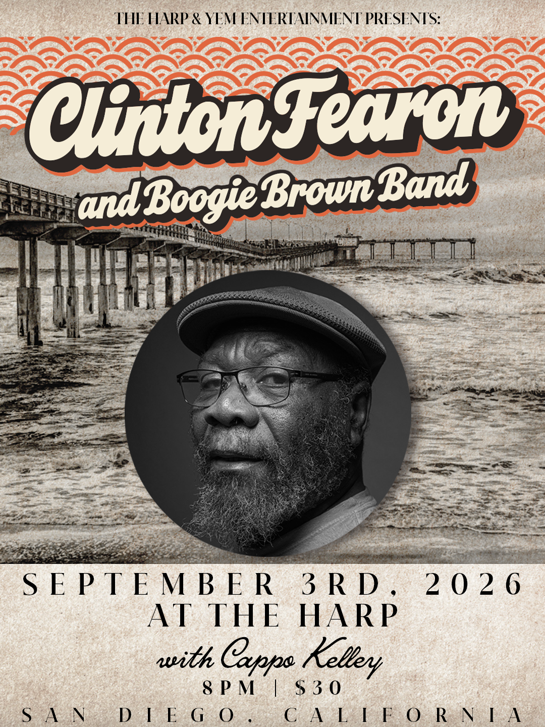 Clinton Fearon and Boogie Brown Band live At The Harp