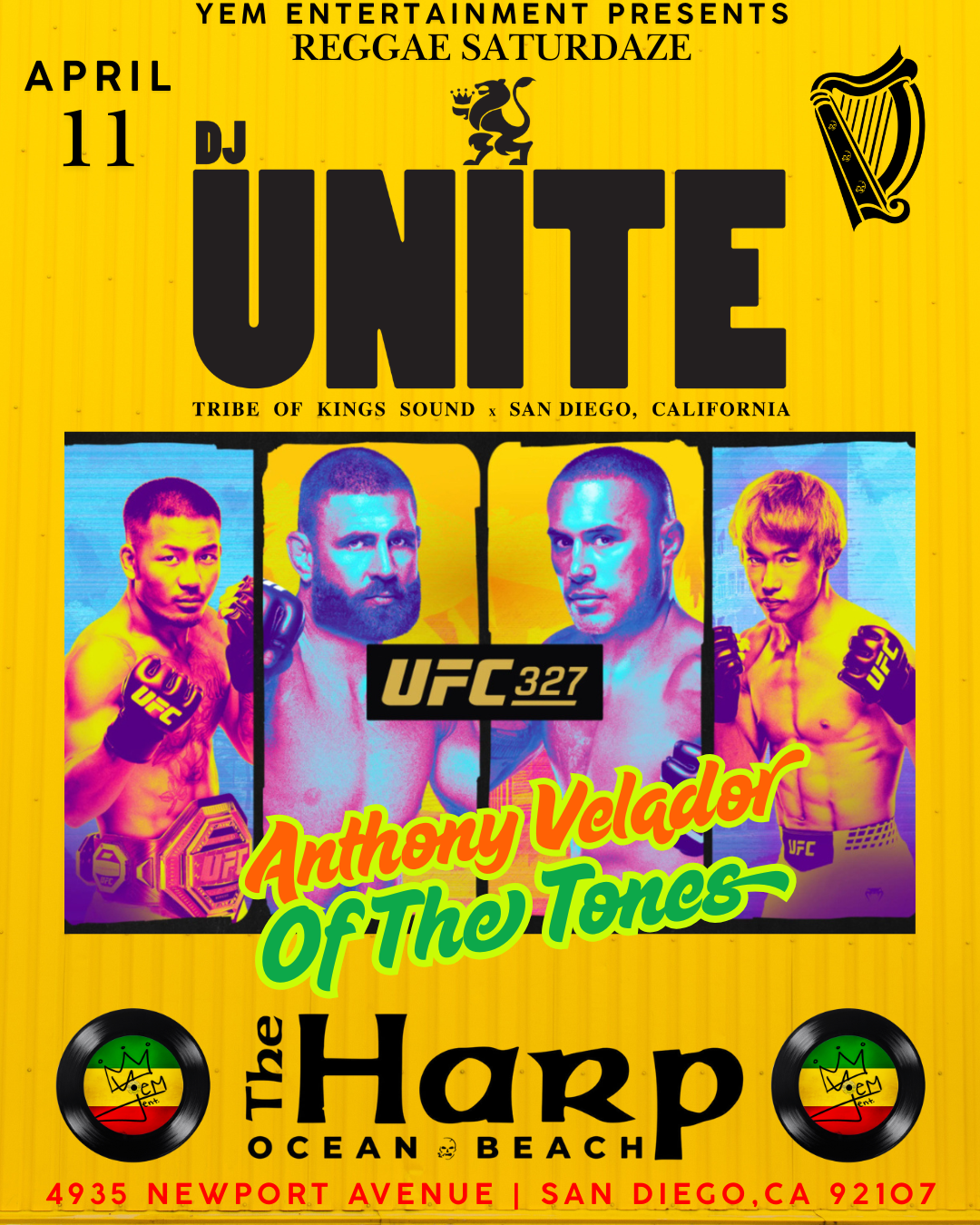 YEM Entertainment Presents Reggae Saturdaze