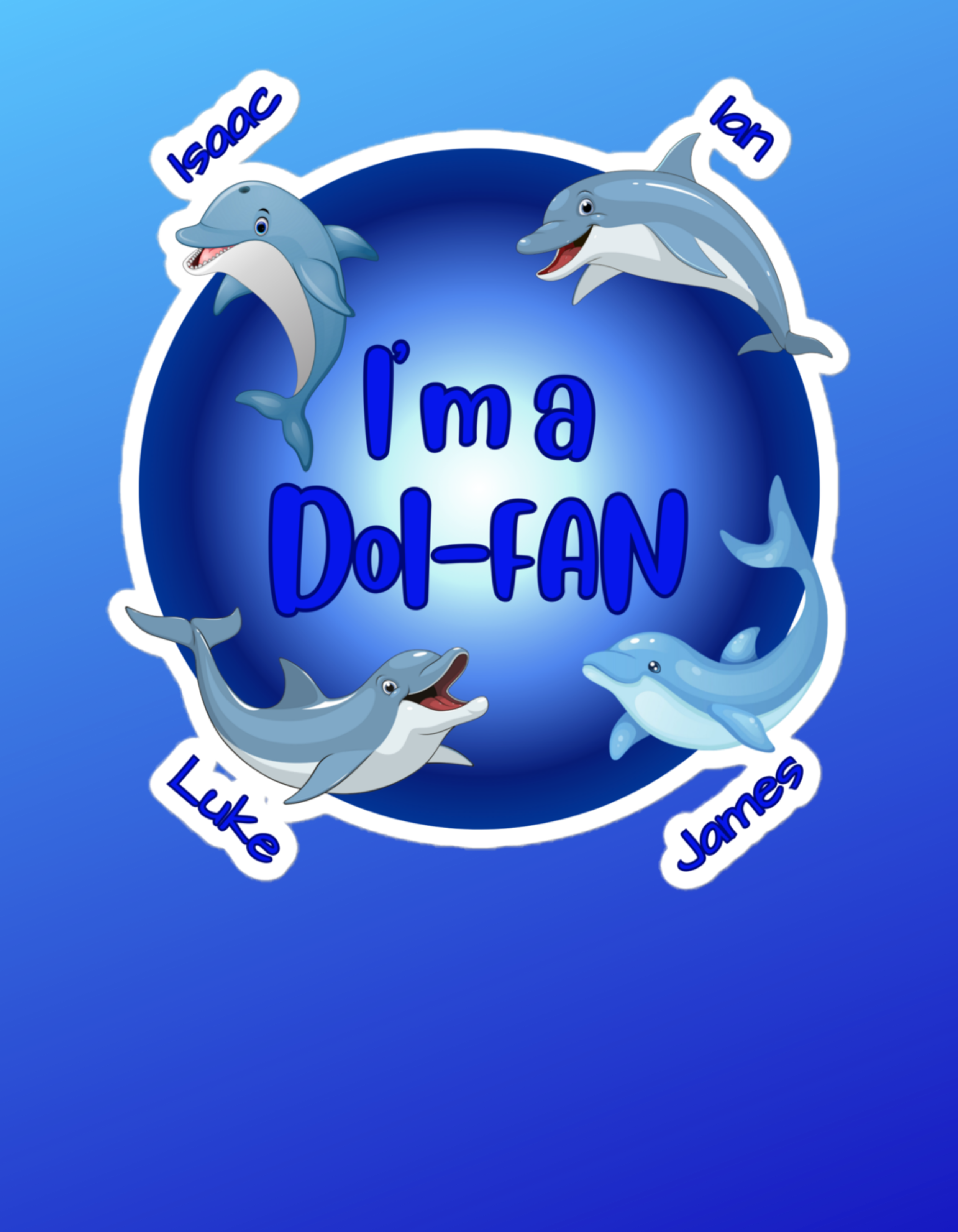 "Dol-FAN" Stickers