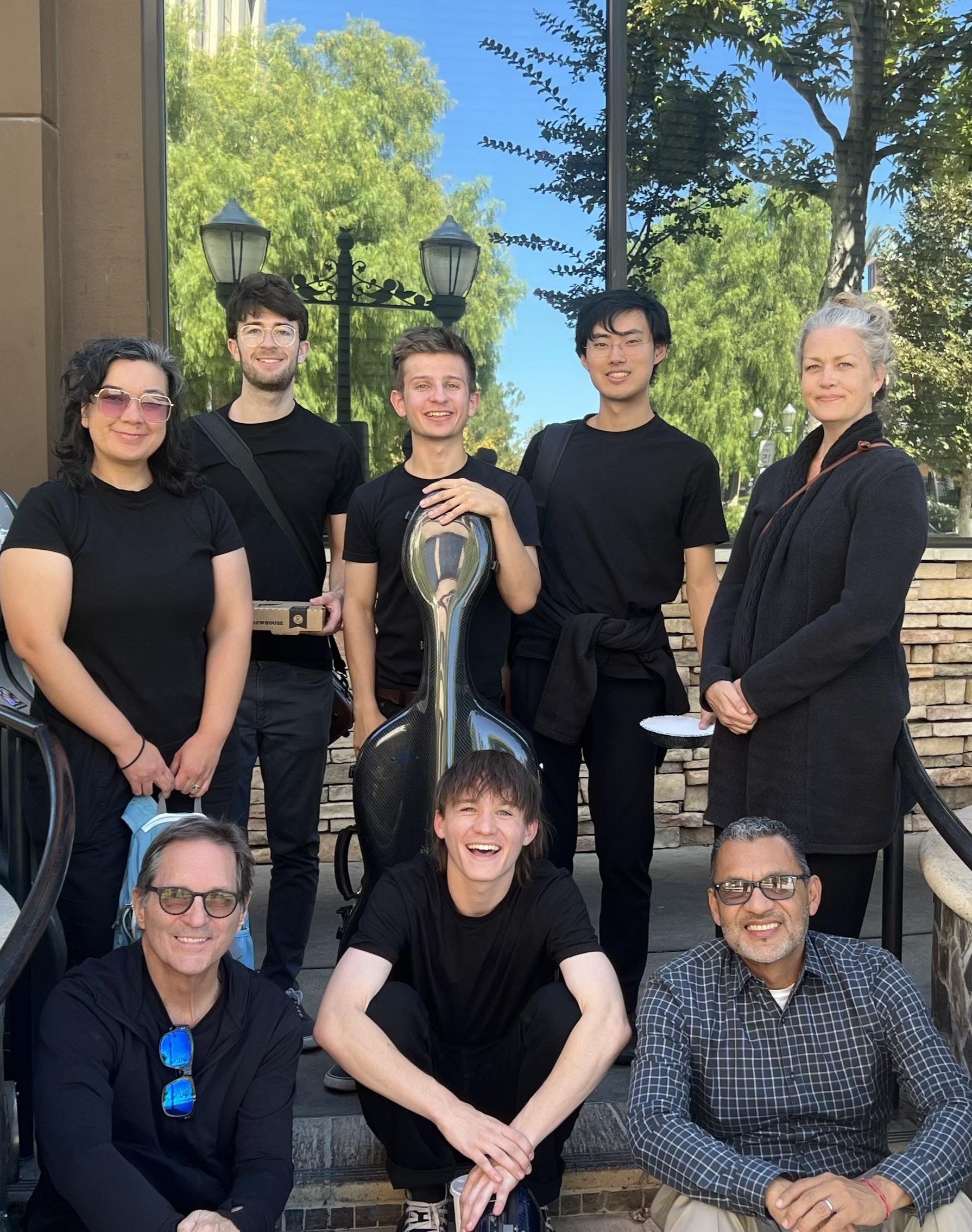 The Dolphins Quartet - 2023 in LA with Project Music Heals Us Team.jpeg