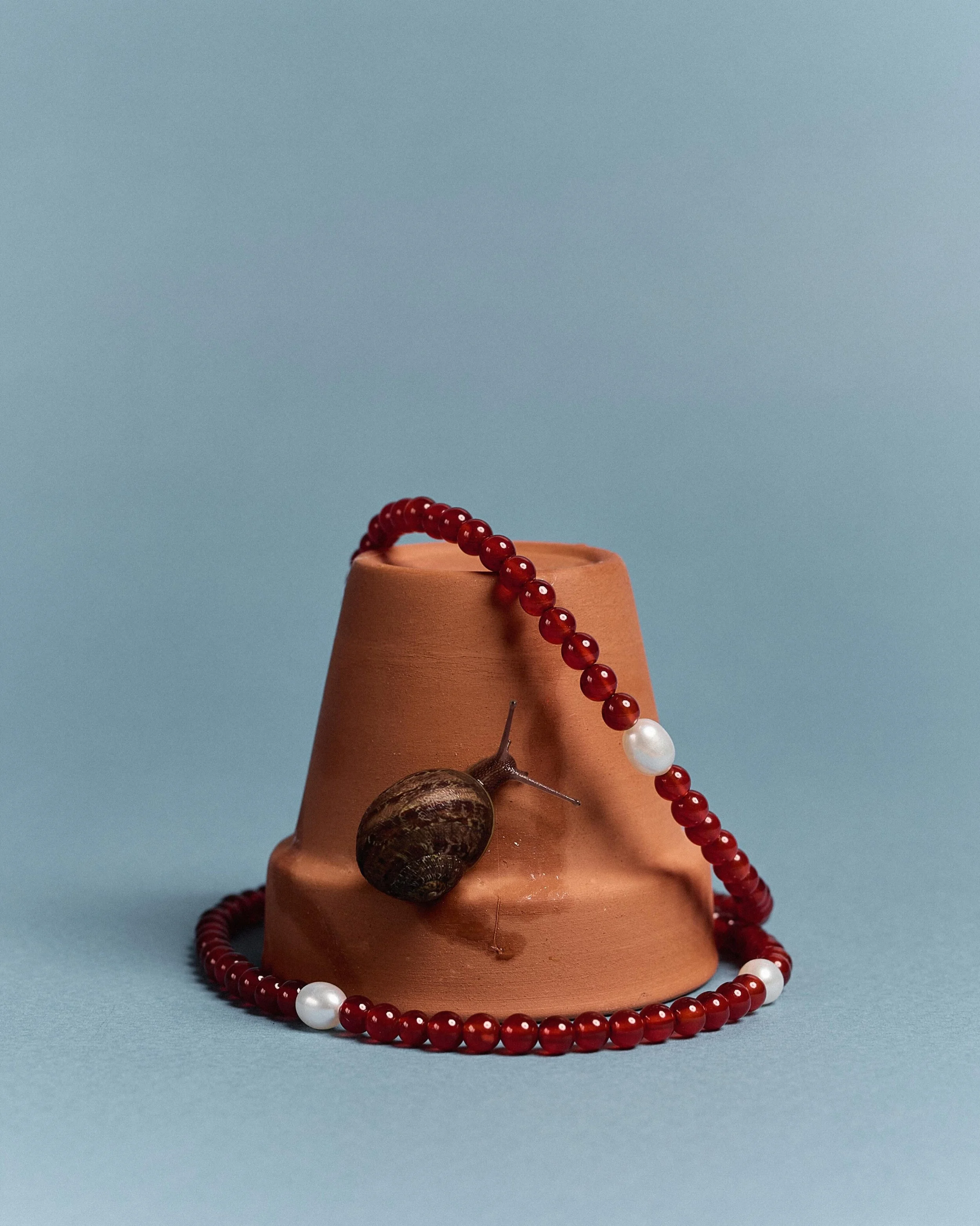 The Clementine necklace captured in its natural habitat by @katefrancisb ❤️