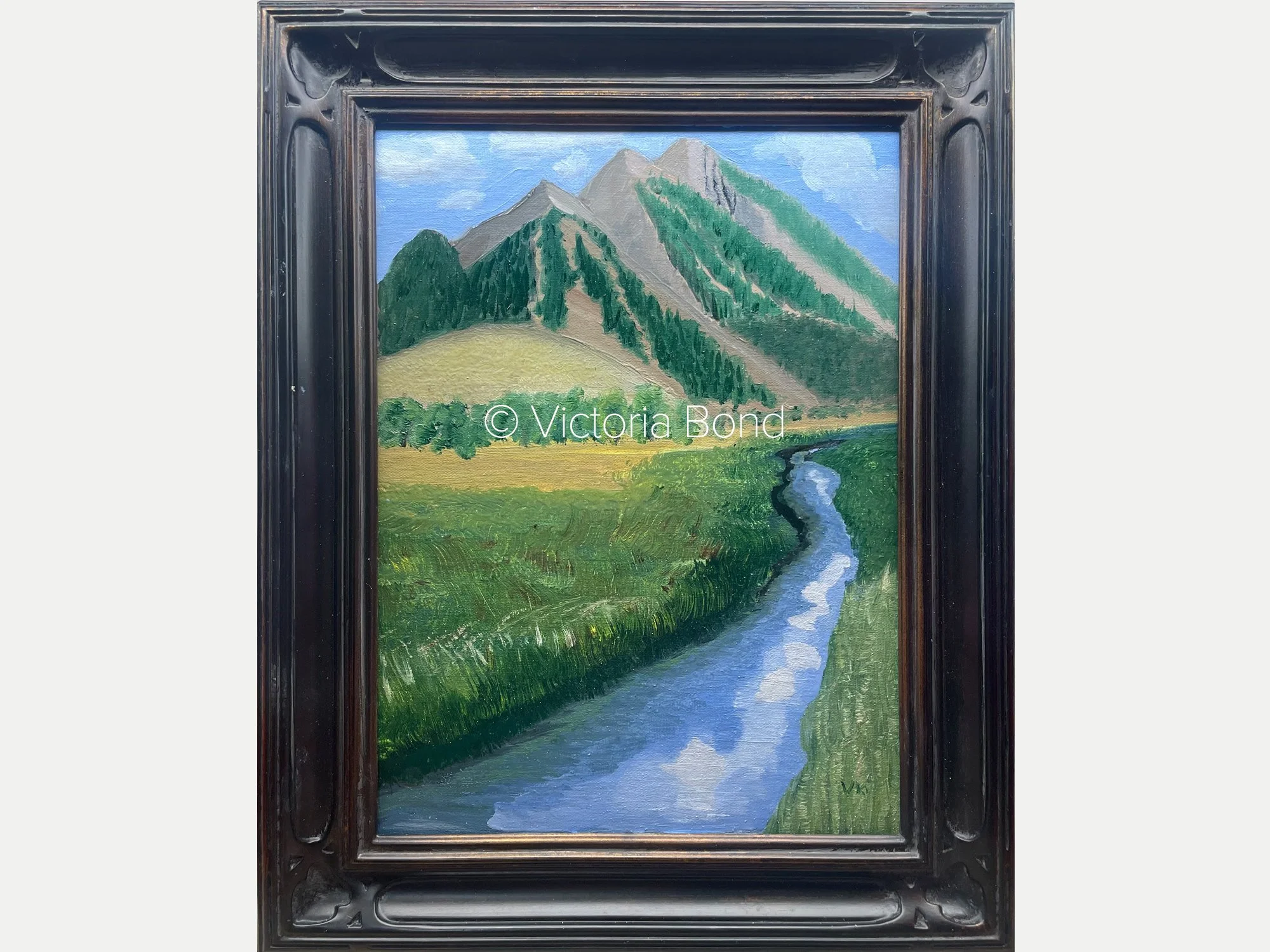 Canal 12 x 9 Oil on Linen Panel