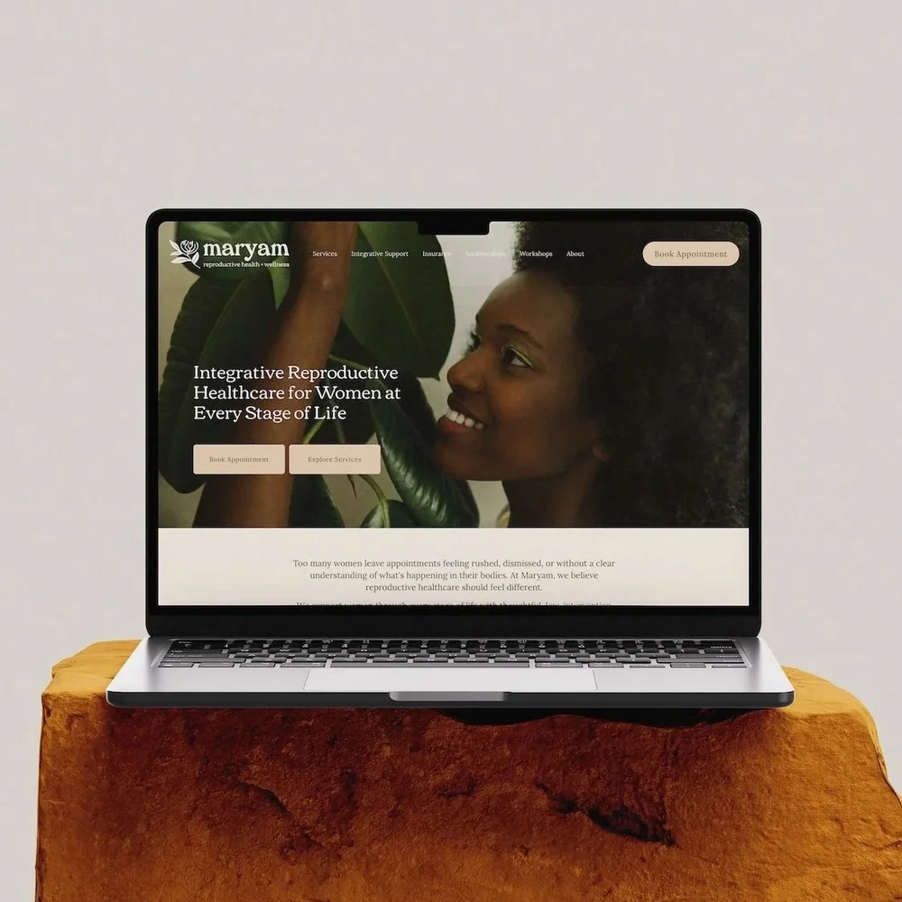 Maryam Reproductive Health and Wellness website project