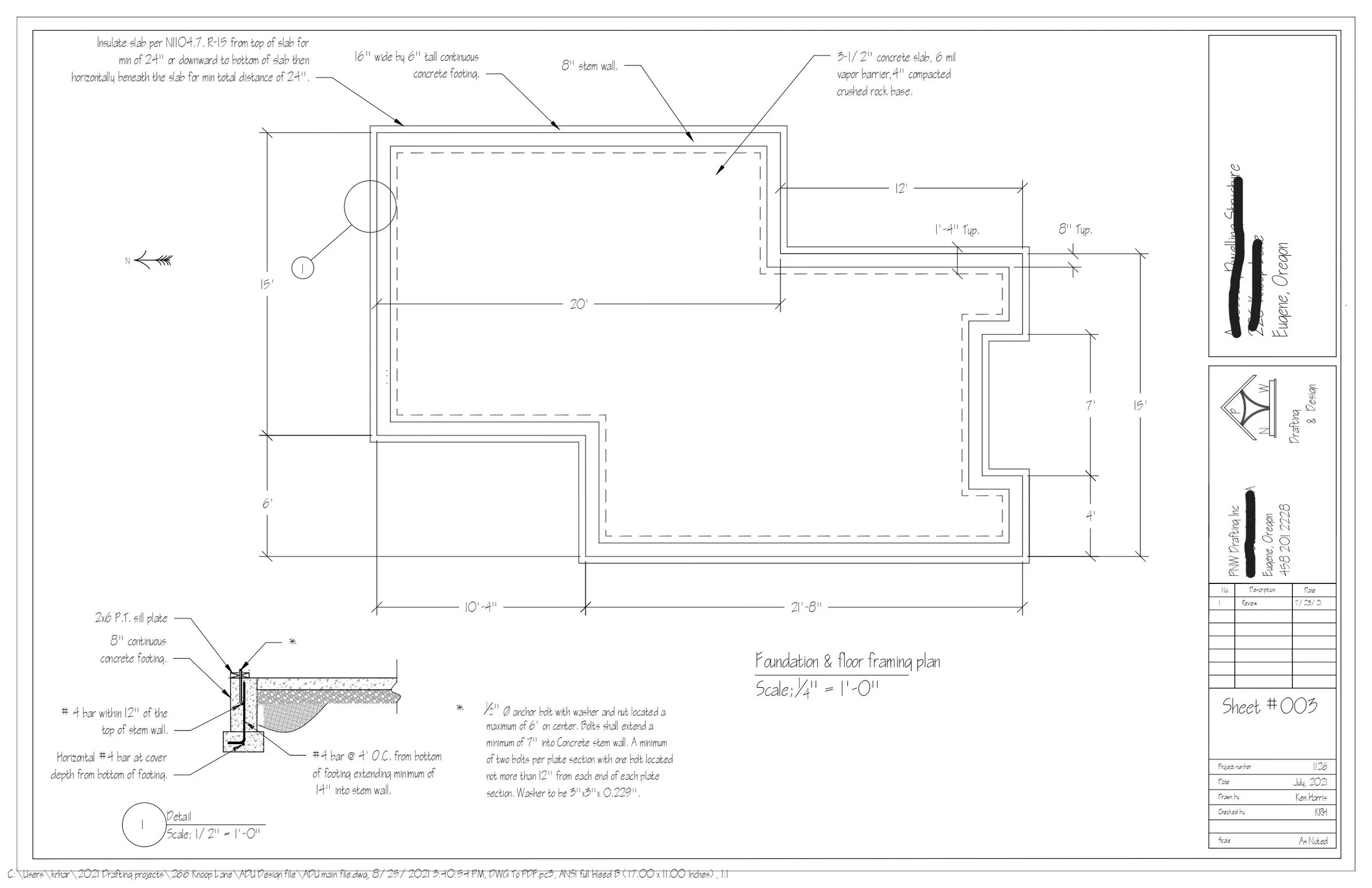 New Home Build - Foundation