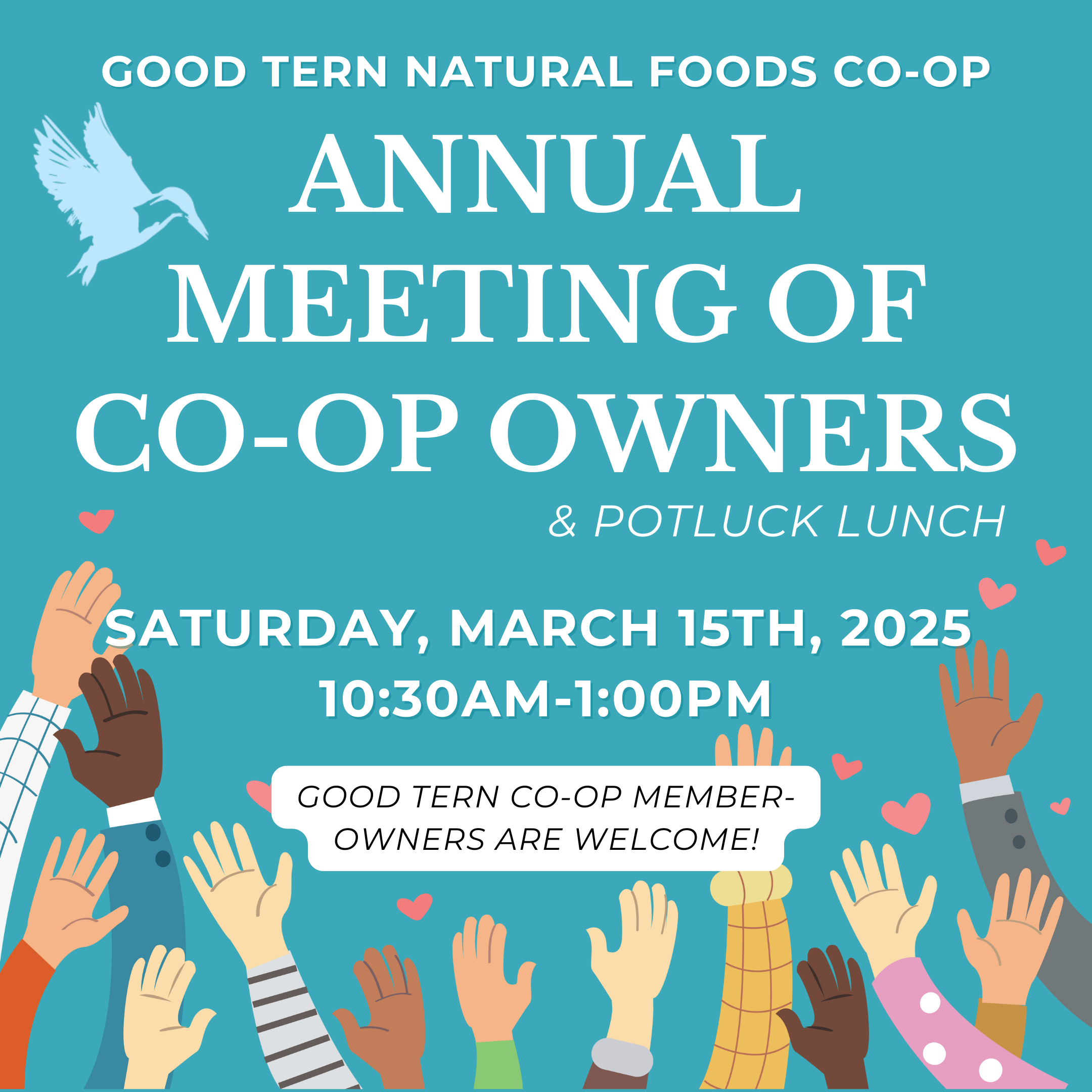 Good Tern Co-op Annual Members Meeting