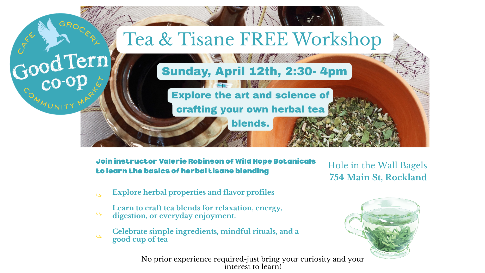 Tea &amp; Tisane Workshop