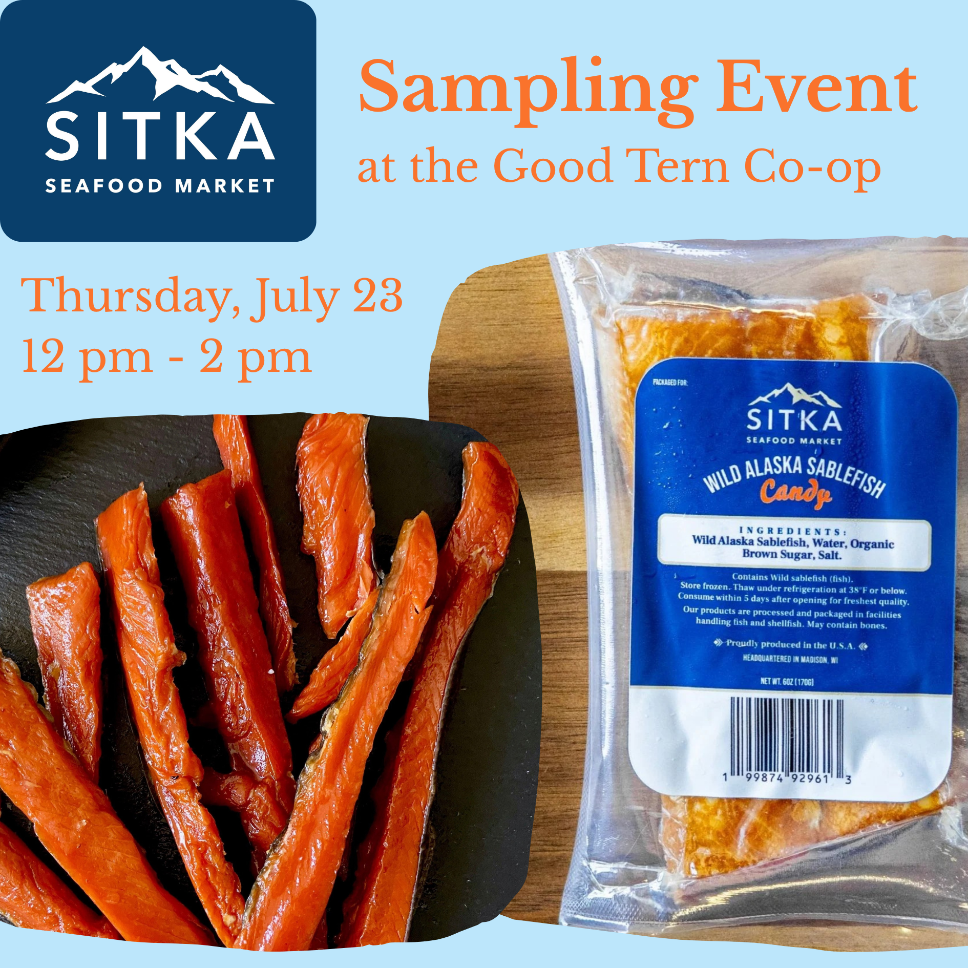 Tasting with Sitka Seafood Market
