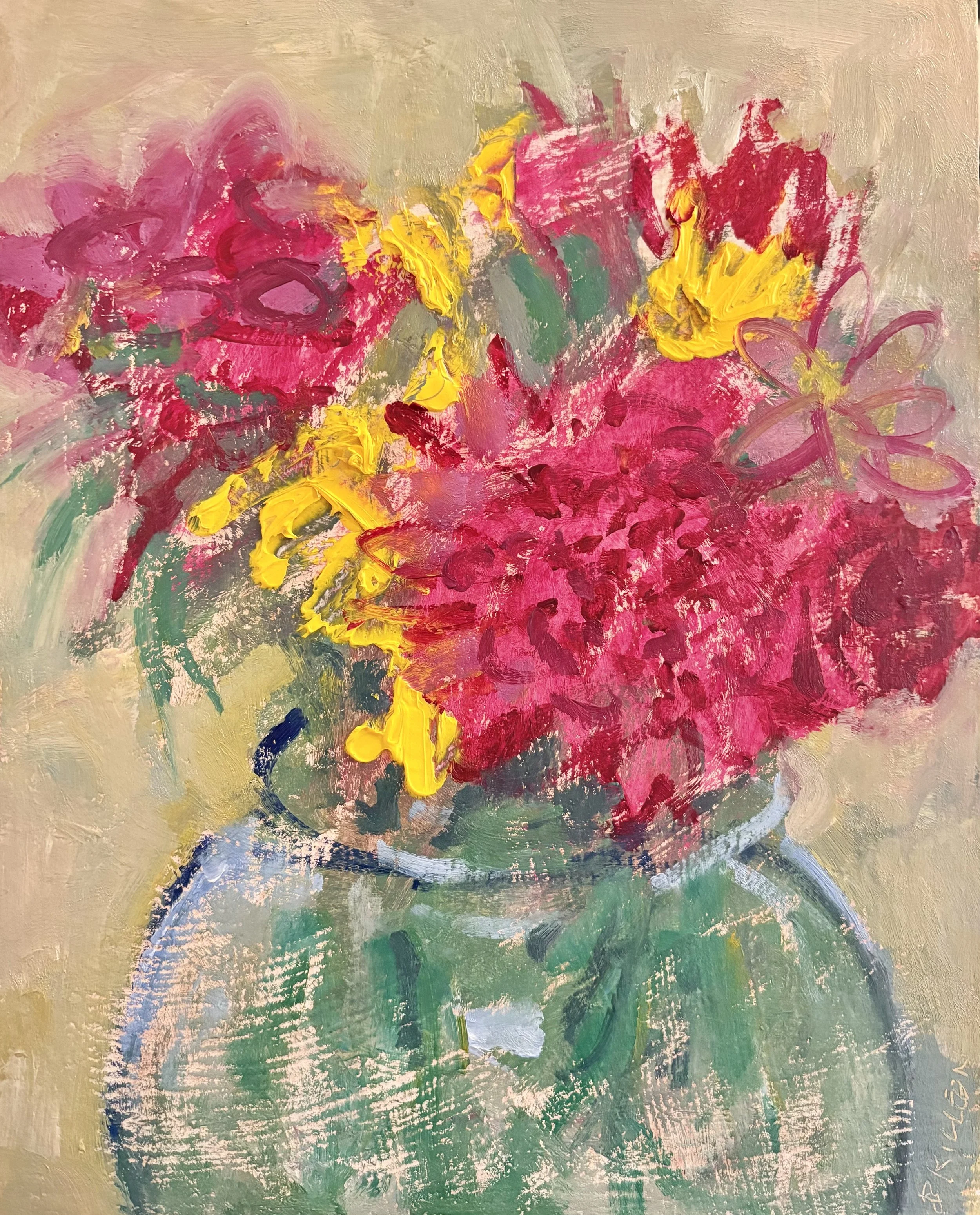 Whatever is Lovely, oil on panel, 8" x 10", 2026