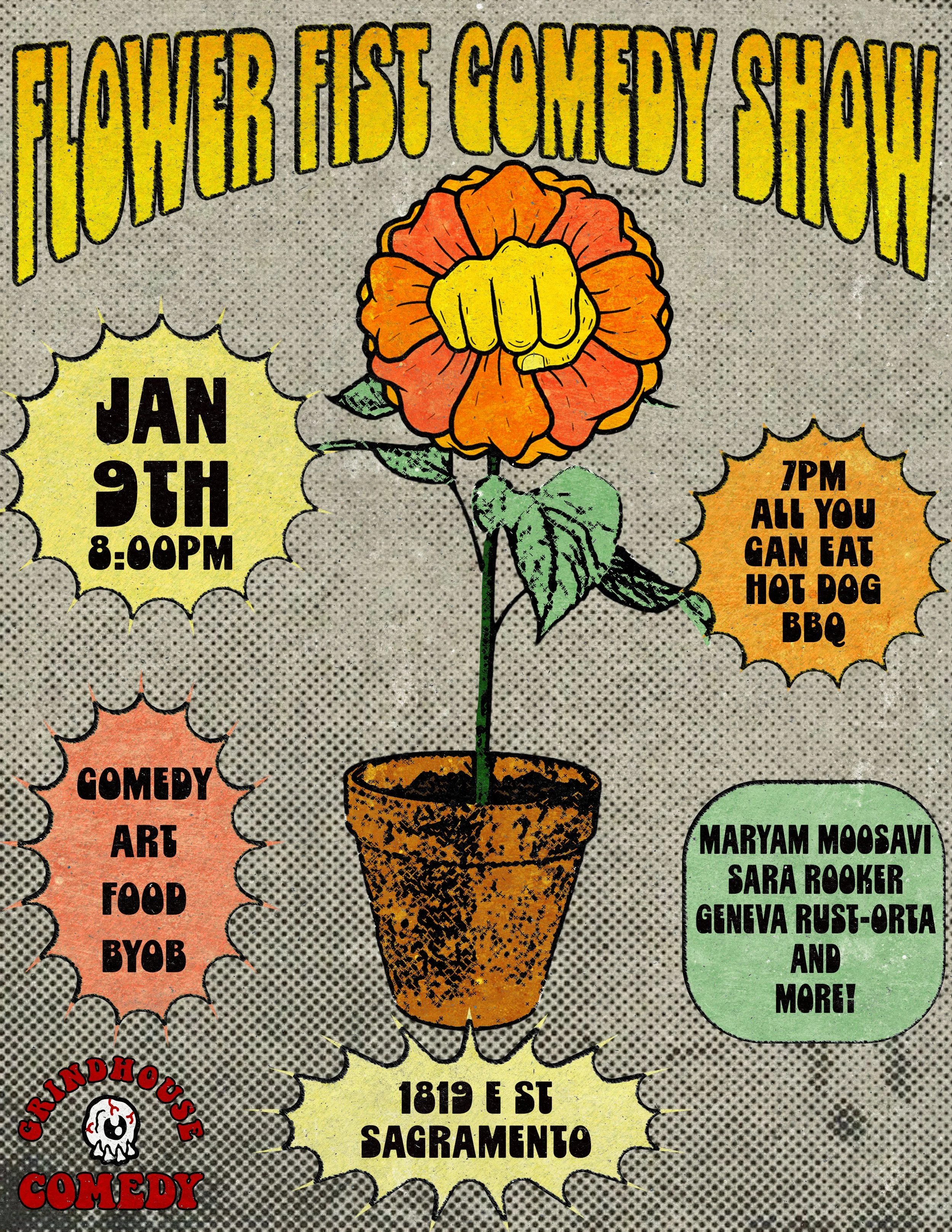 Flower Fist Comedy Show