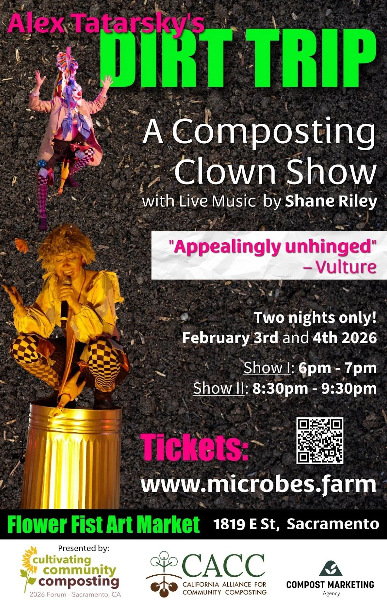 "Dirt Trip" A Composting Clown Performance
