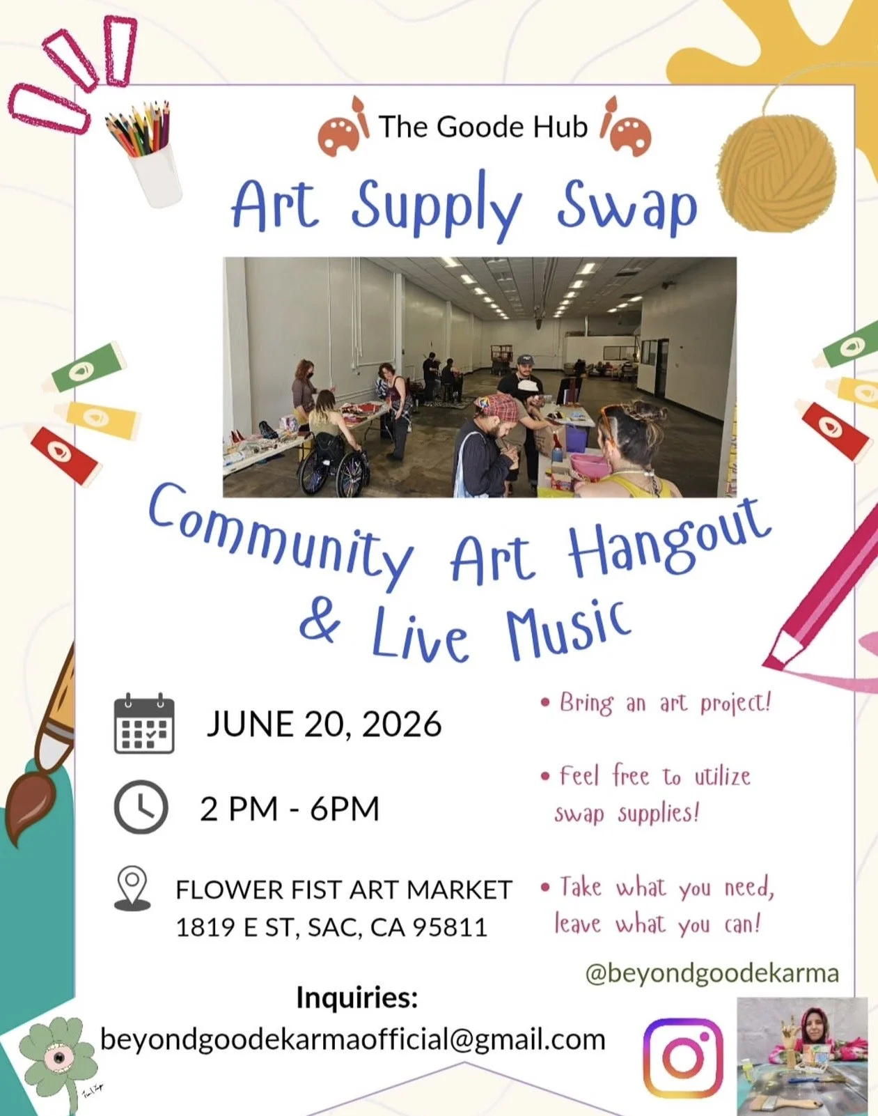 Art Supply Swap