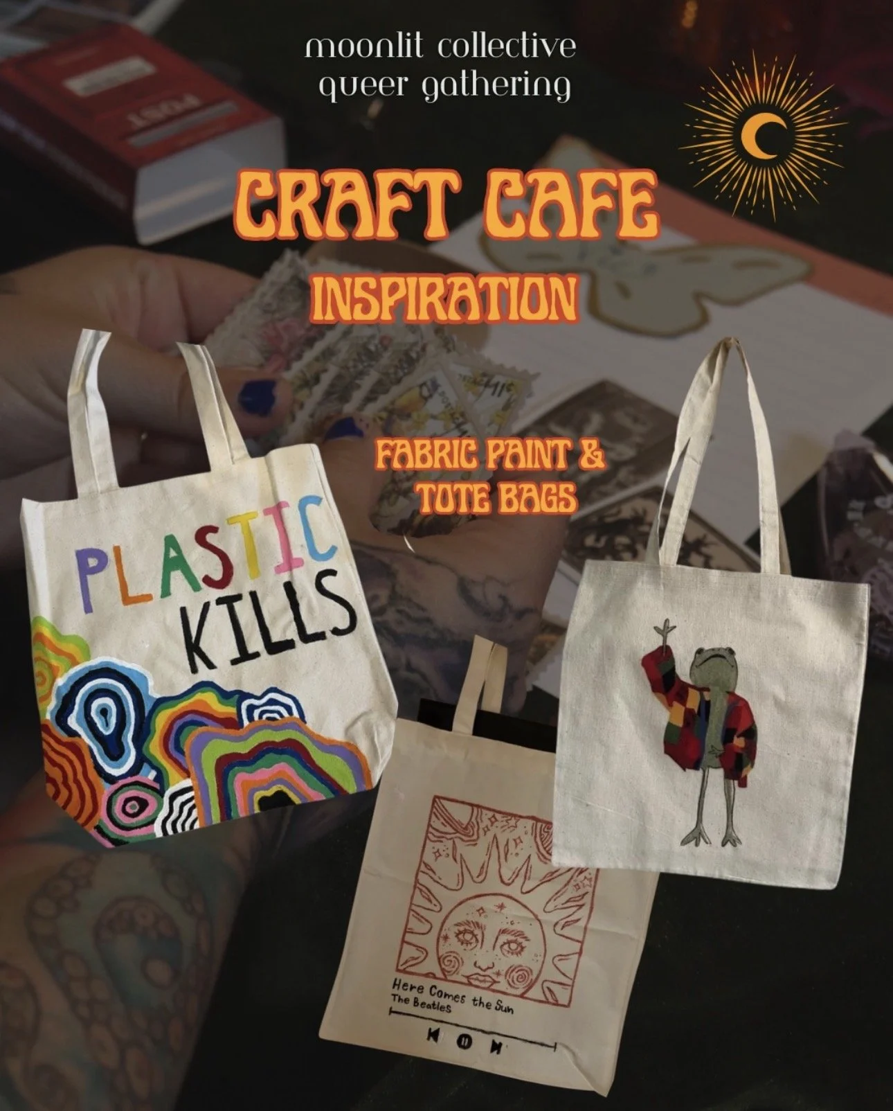 Moonlit Collective Queer Gathering Craft Cafe